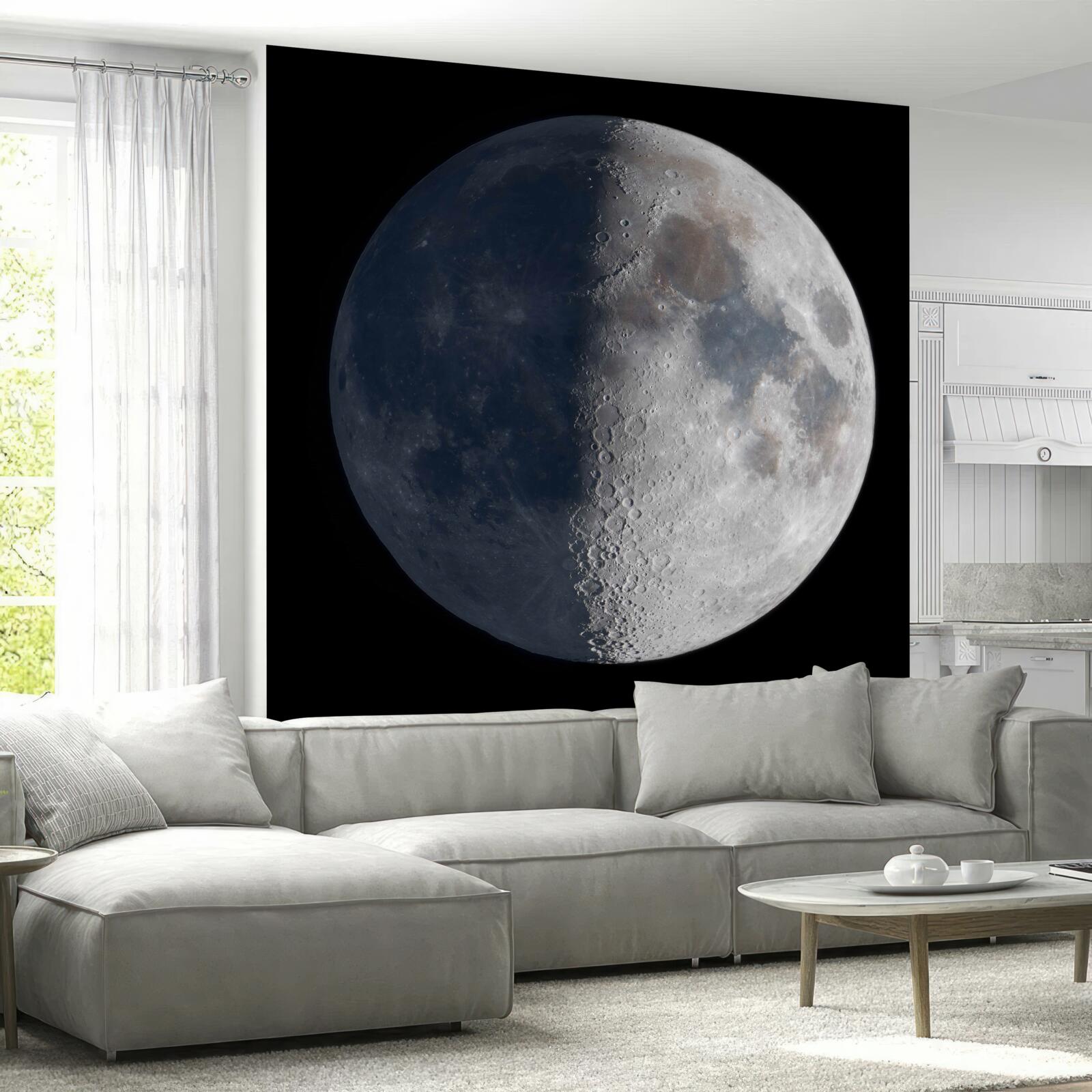 Fototapeten Tage und Nächte auf dem Mond