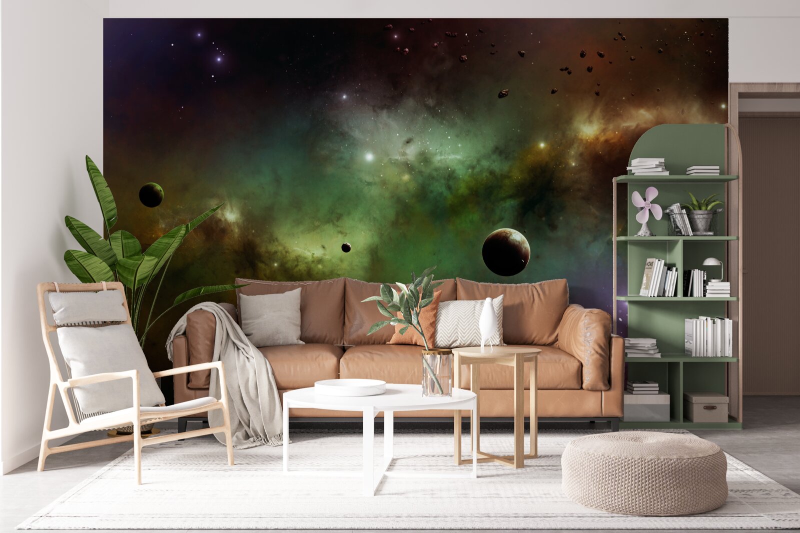 Fototapeten Ein einzigartiges mehrfach gefährtes Universum
