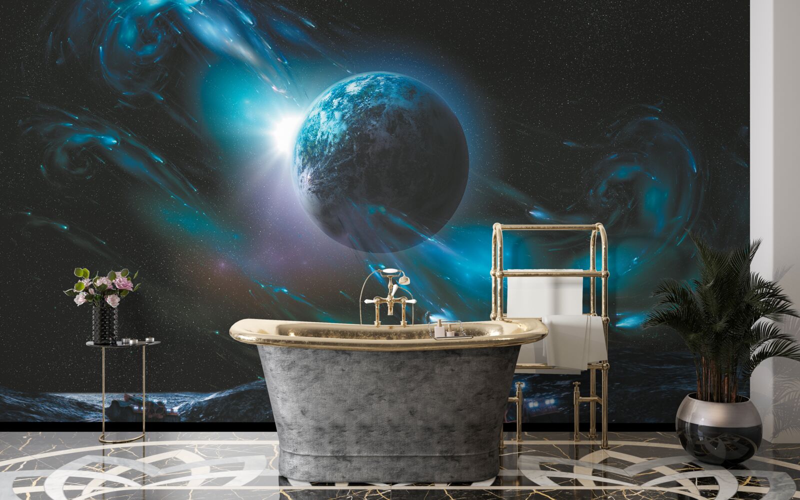Fototapeten Fantastisches Weltraumuniversum