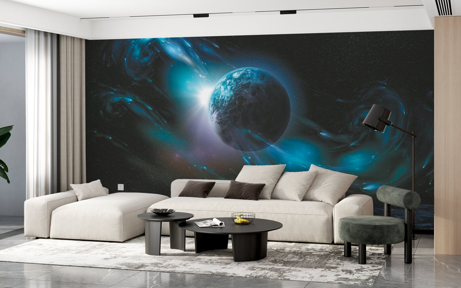 Fototapeten Fantastisches Weltraumuniversum