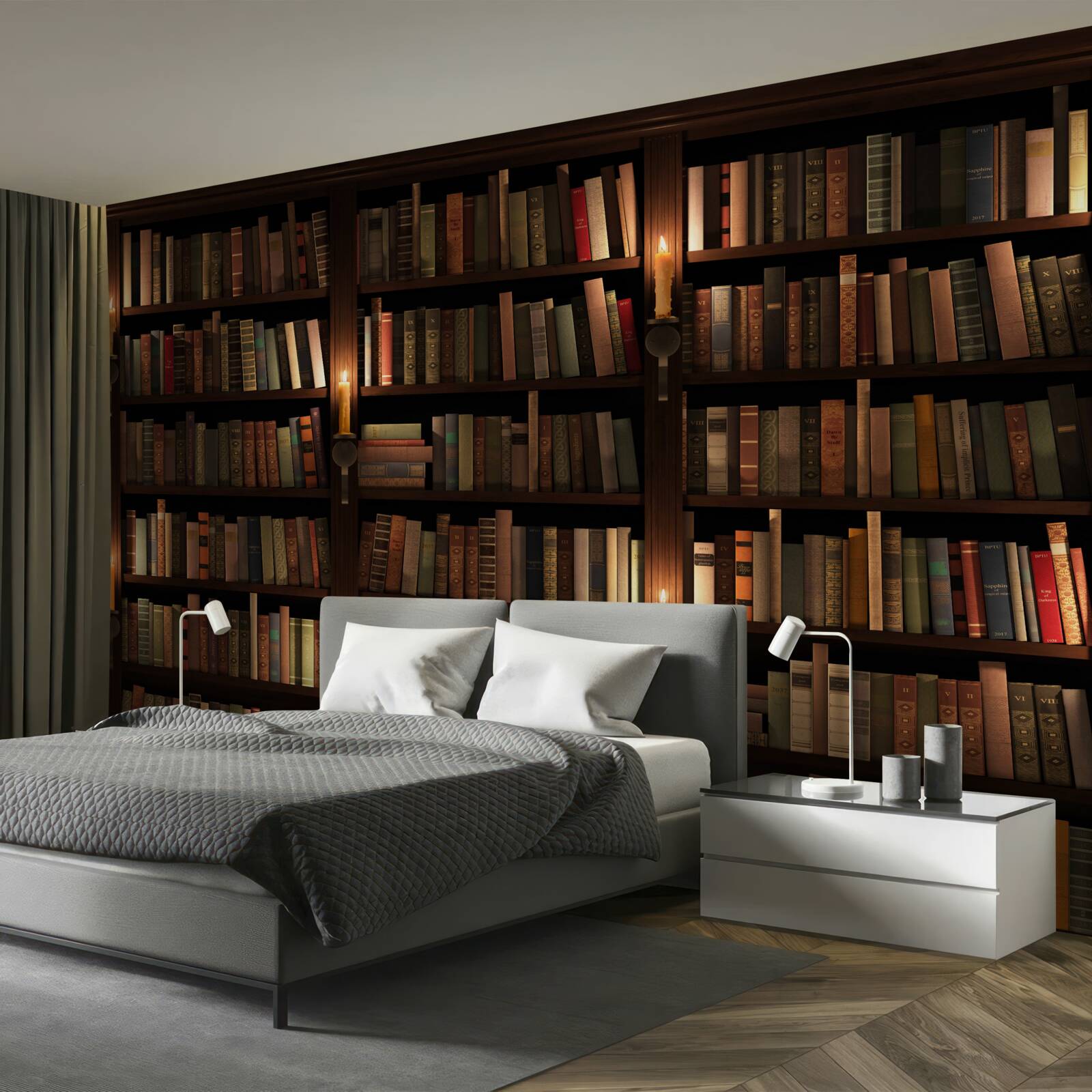 Fototapeten Reiche historische Bibliothek