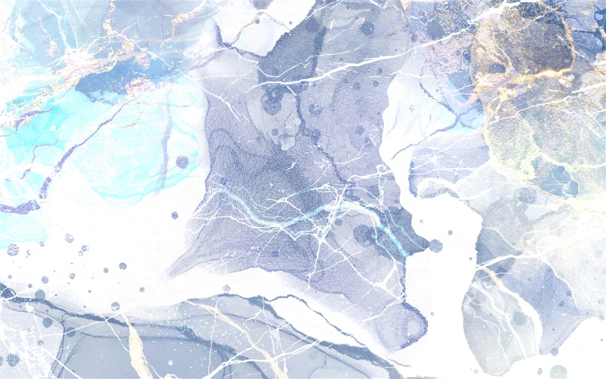 Fototapeten Blauer Marmor in einem abstrakten Stil