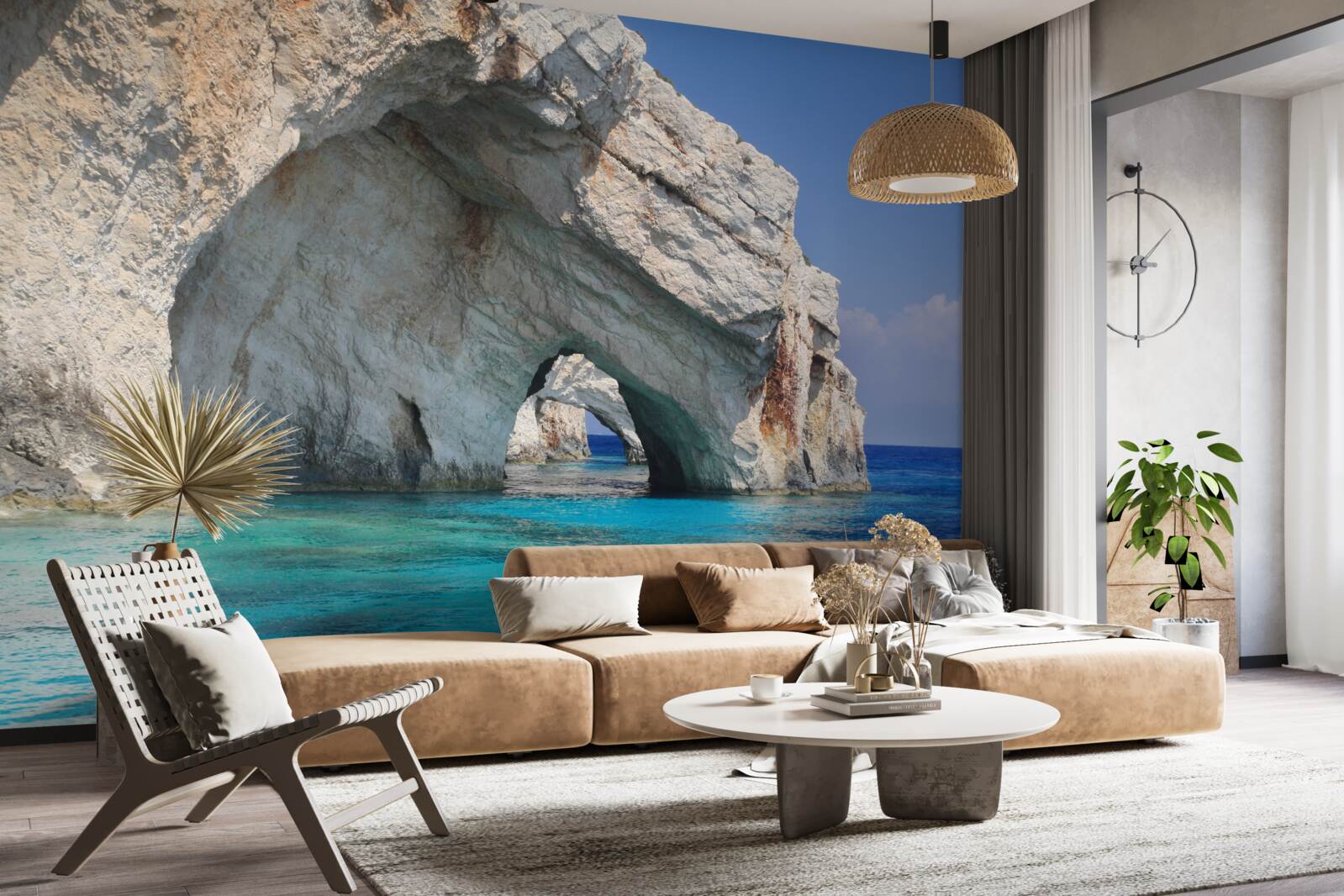 Fototapeten Klifs am Meer