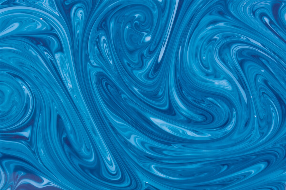Fototapeten Blaue Meeresschwankungen