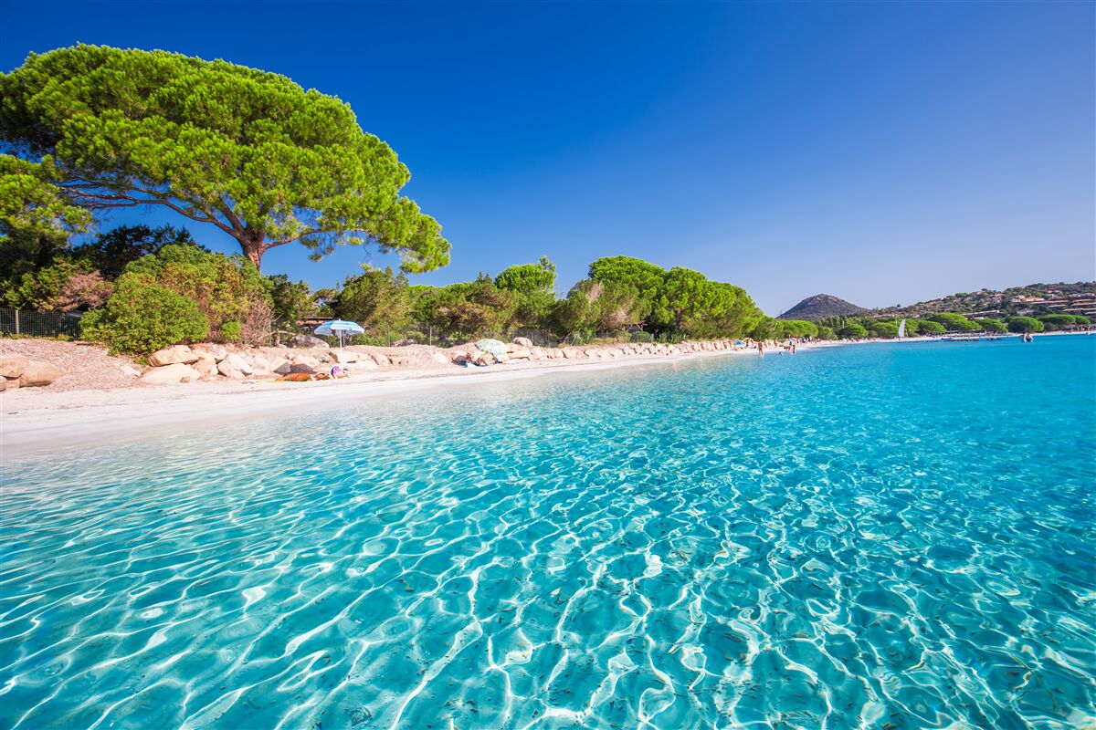 Fototapeten Santa Giulia Beach