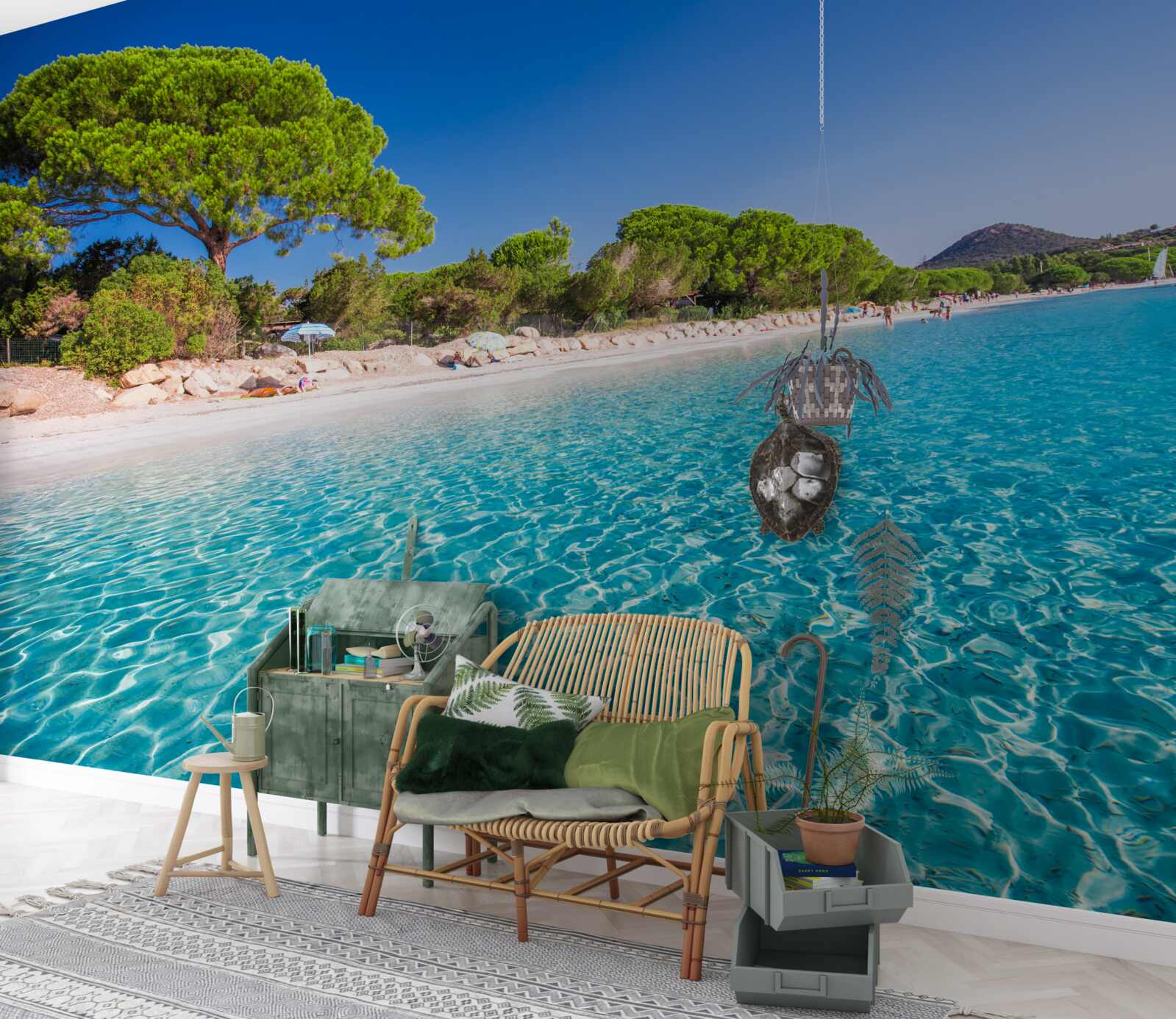 Fototapeten Santa Giulia Beach