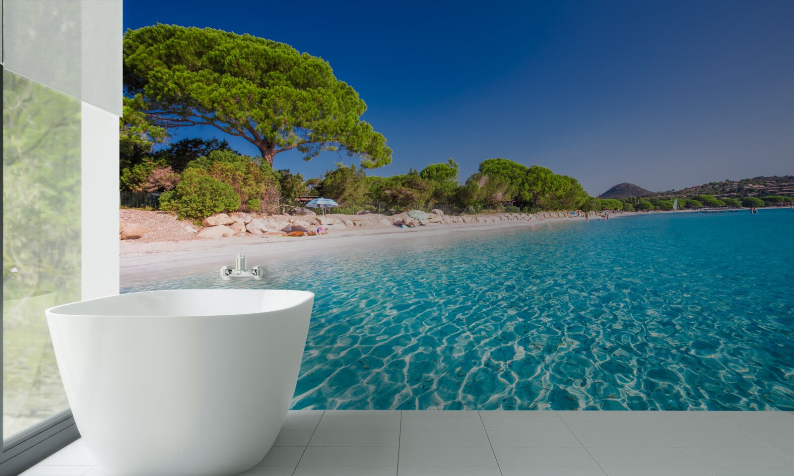 Fototapeten Santa Giulia Beach