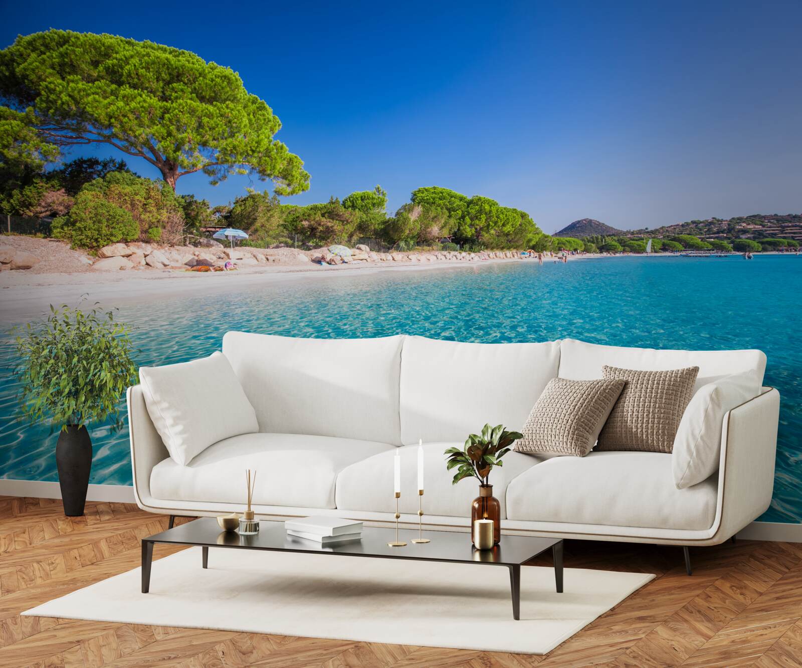 Fototapeten Santa Giulia Beach