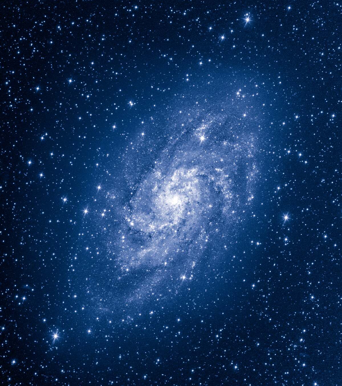 Fototapeten Galaxie in einem Sternenraum