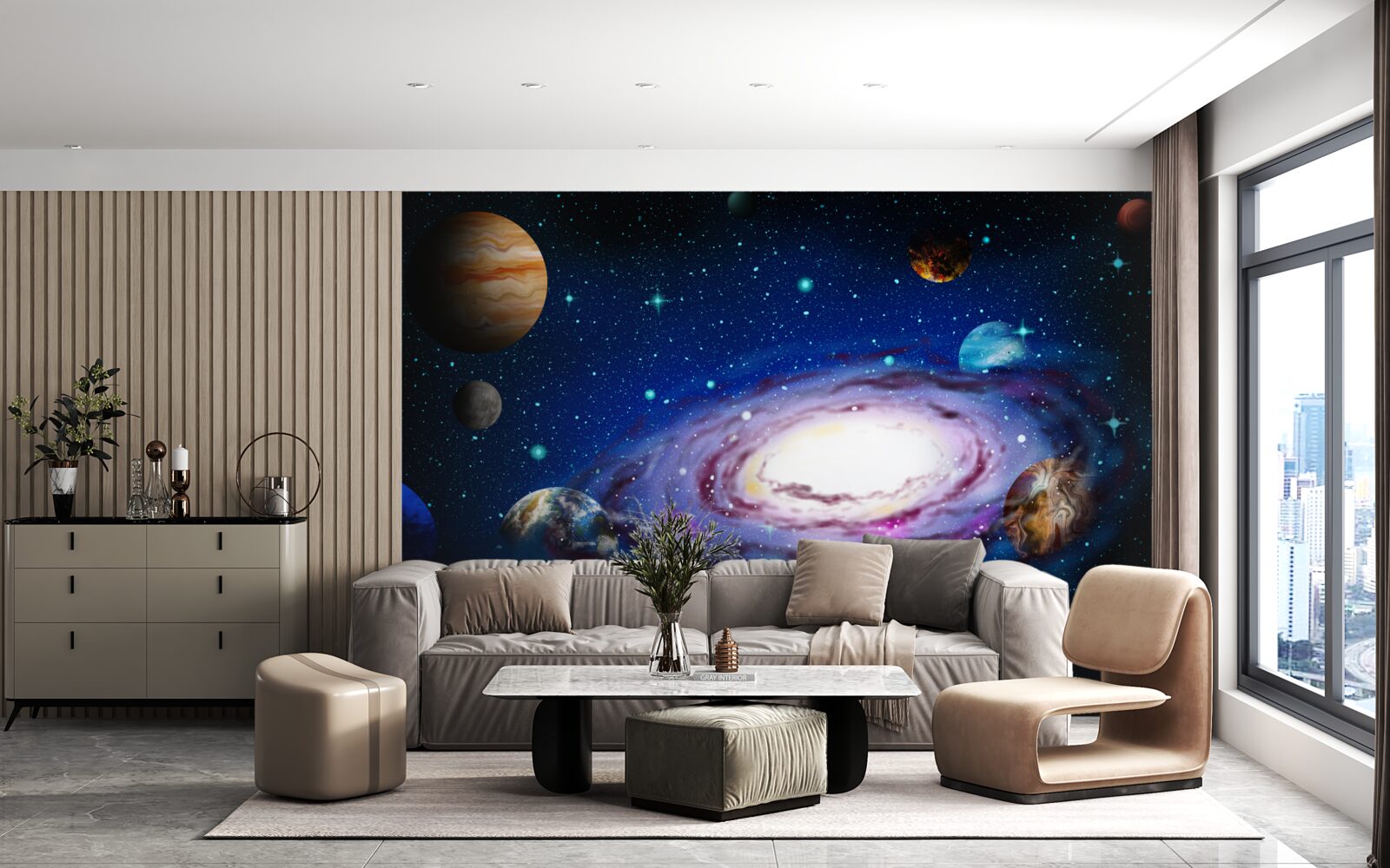 Fototapeten Konstellationen unseres Universums