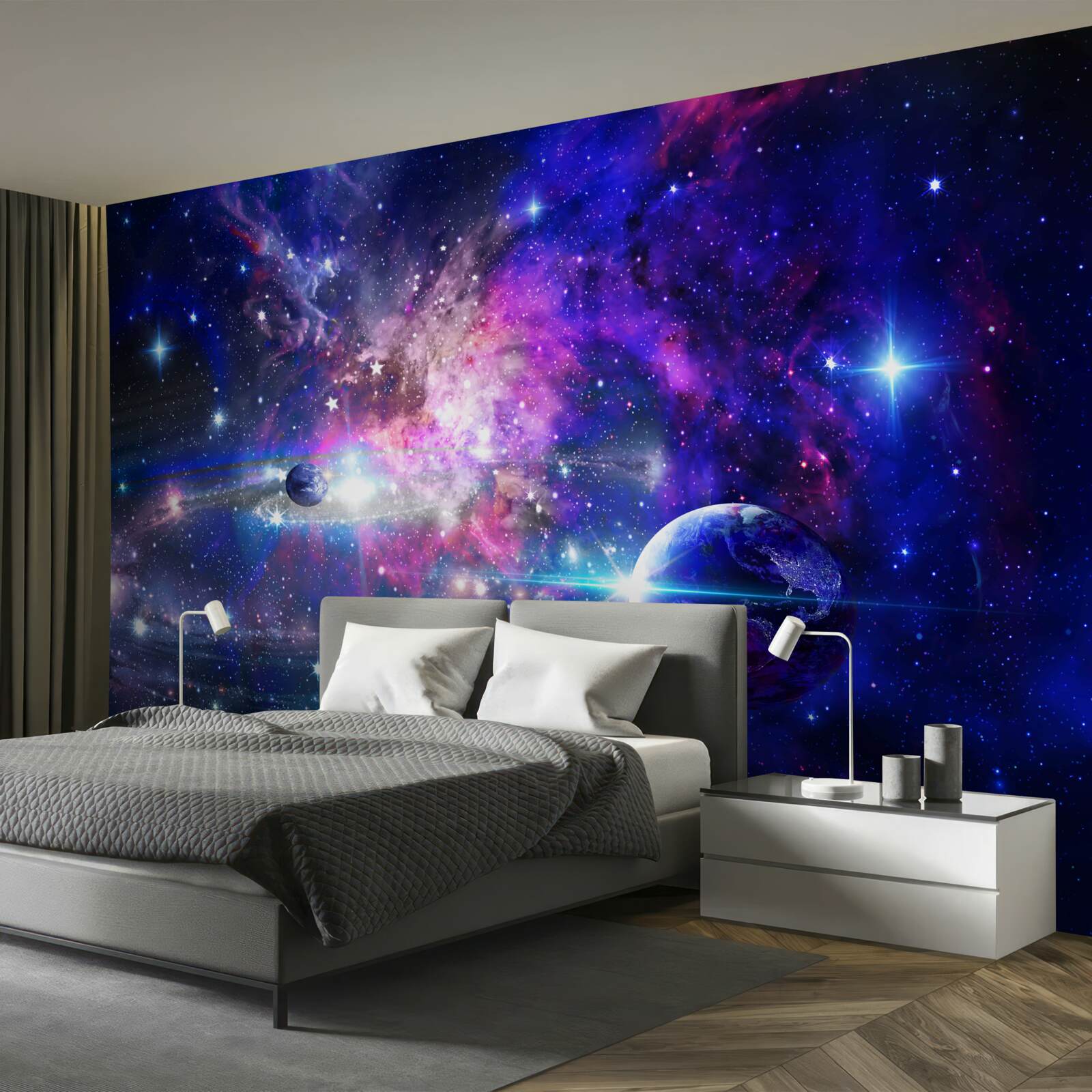 Fototapeten Planeten und Galaxien