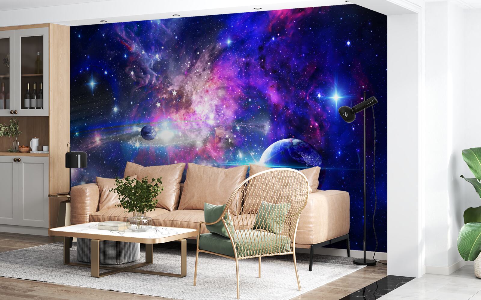 Fototapeten Planeten und Galaxien