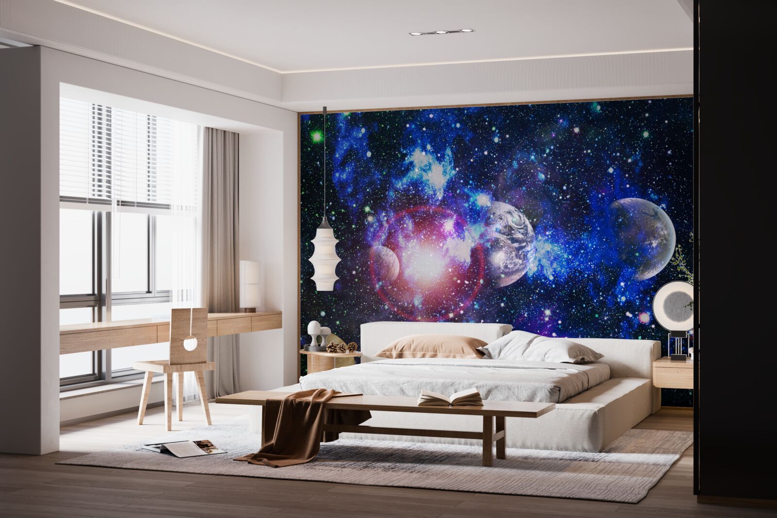 Fototapeten Geräumiges und mysteriöses Universum