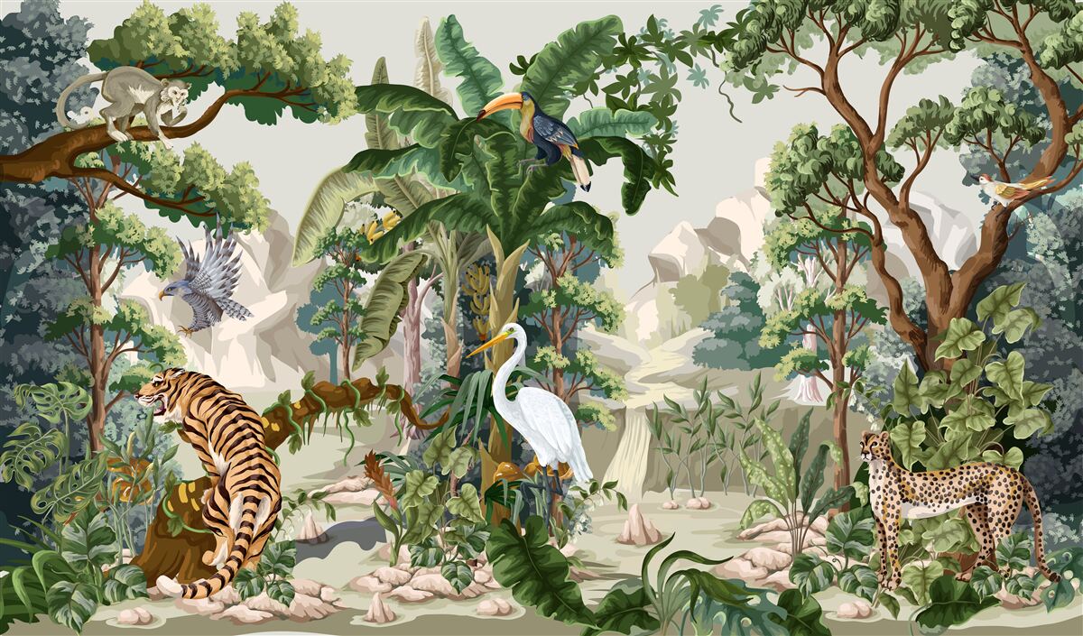 Fototapeten Flora und Fauna