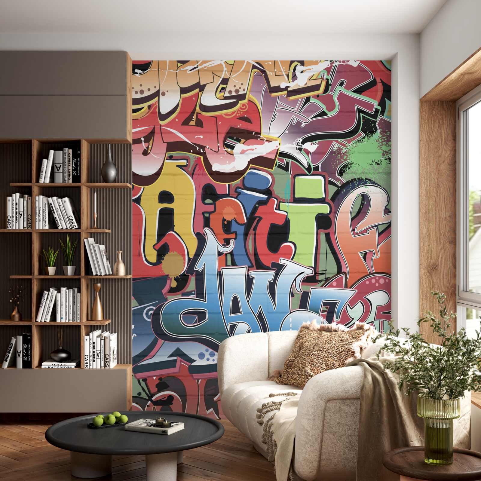 Fototapeten Sprengtext der Straßenkunst