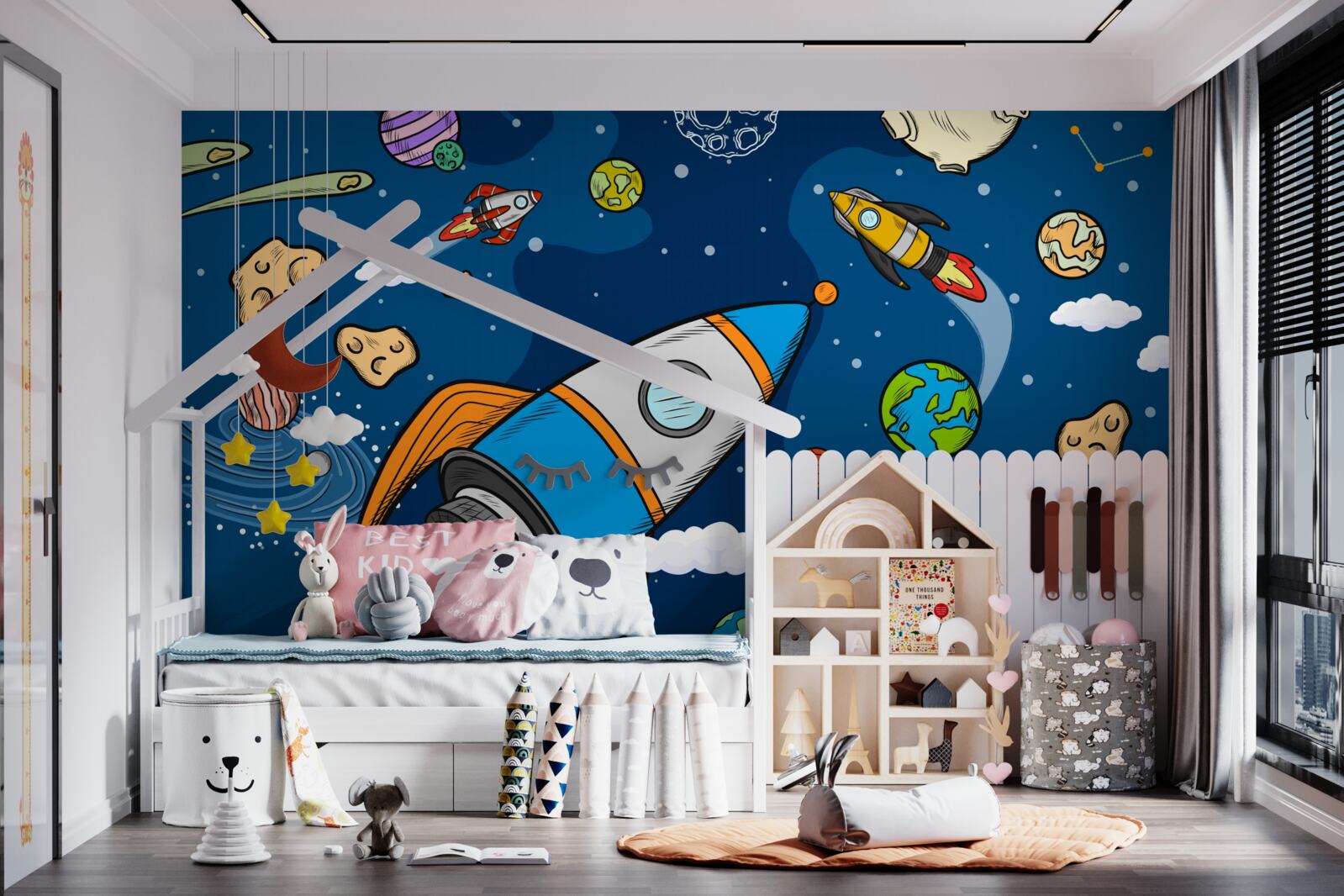 Fototapeten Space Rockets