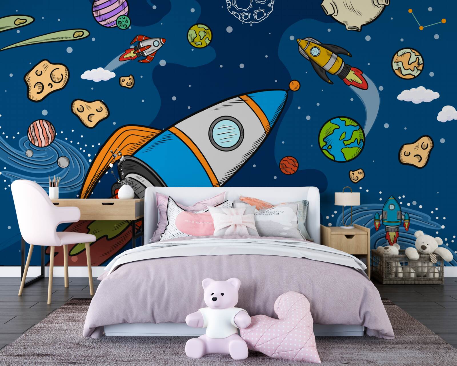 Fototapeten Space Rockets