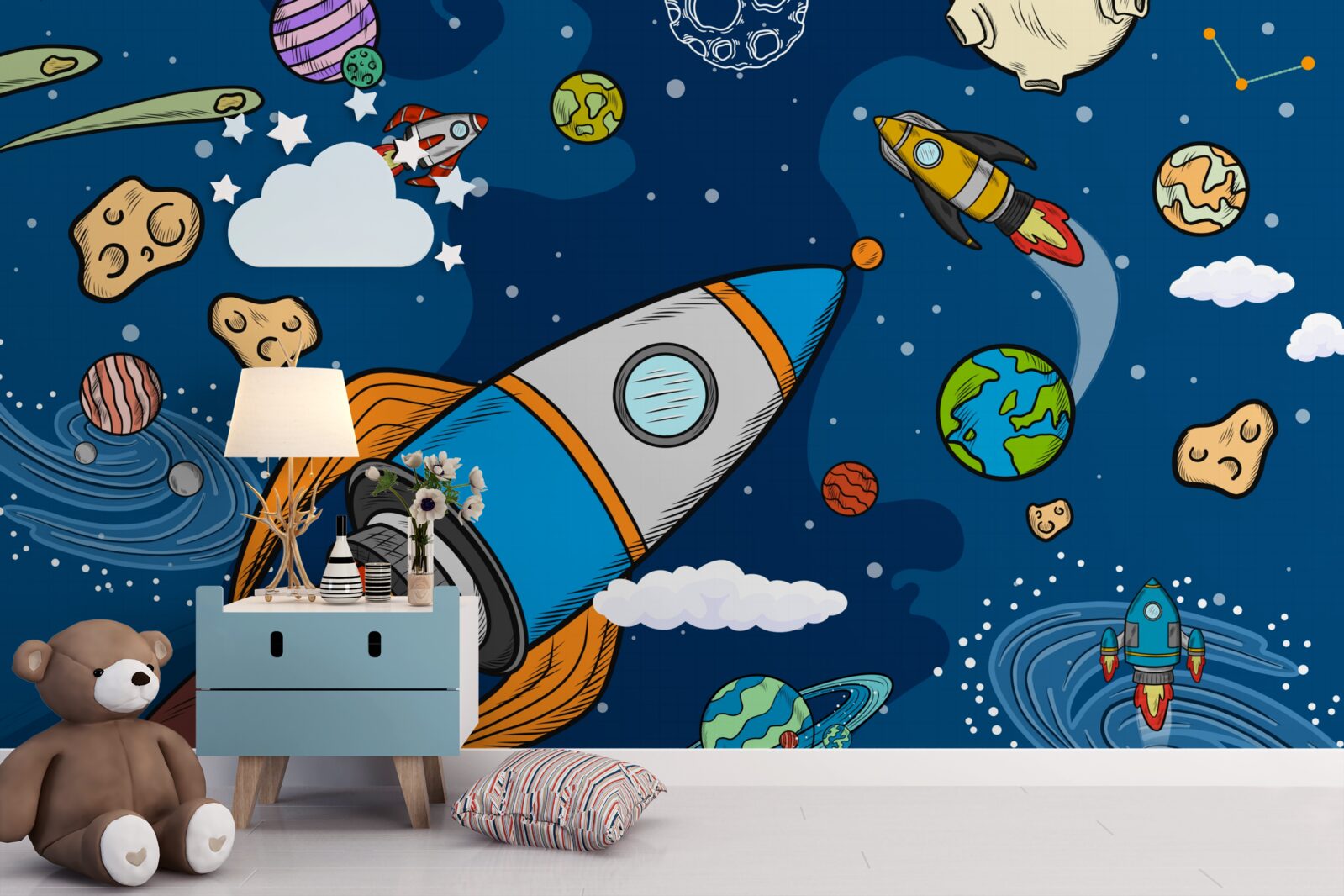 Fototapeten Space Rockets