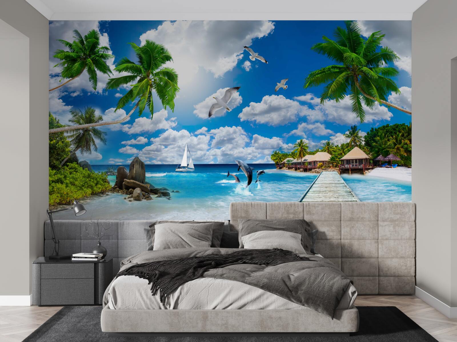 Fototapeten Ein Stück Himmel an der Wand