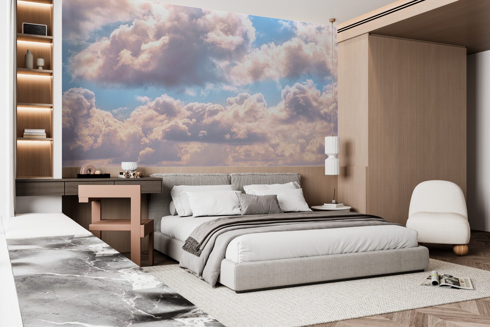 Fototapeten Tag, Himmel und Wolken