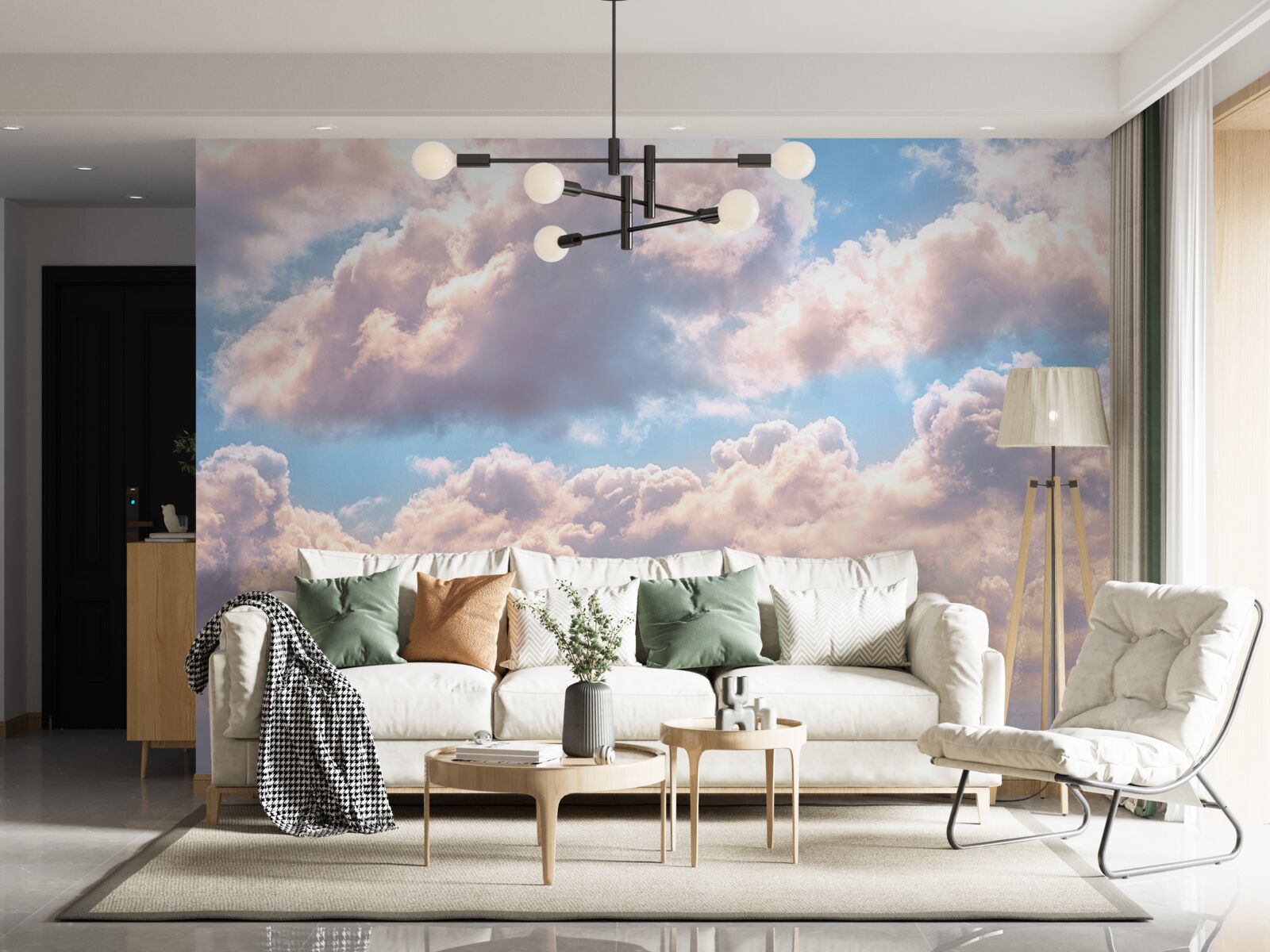 Fototapeten Tag, Himmel und Wolken