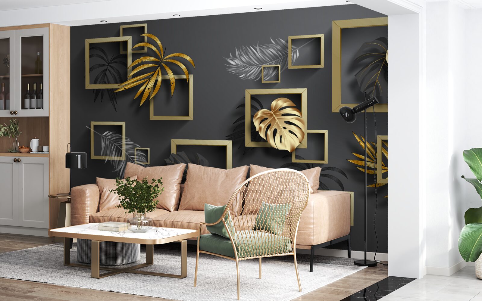 Fototapeten Innen-, Halle- und Wohnzimmerdesign
