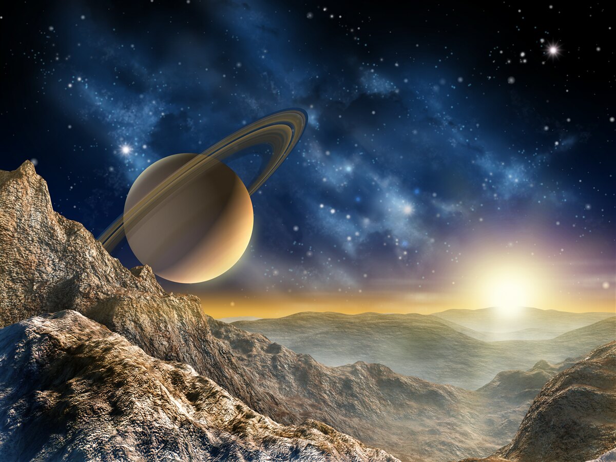 Fototapeten Erde, Universum und Atmosphäre