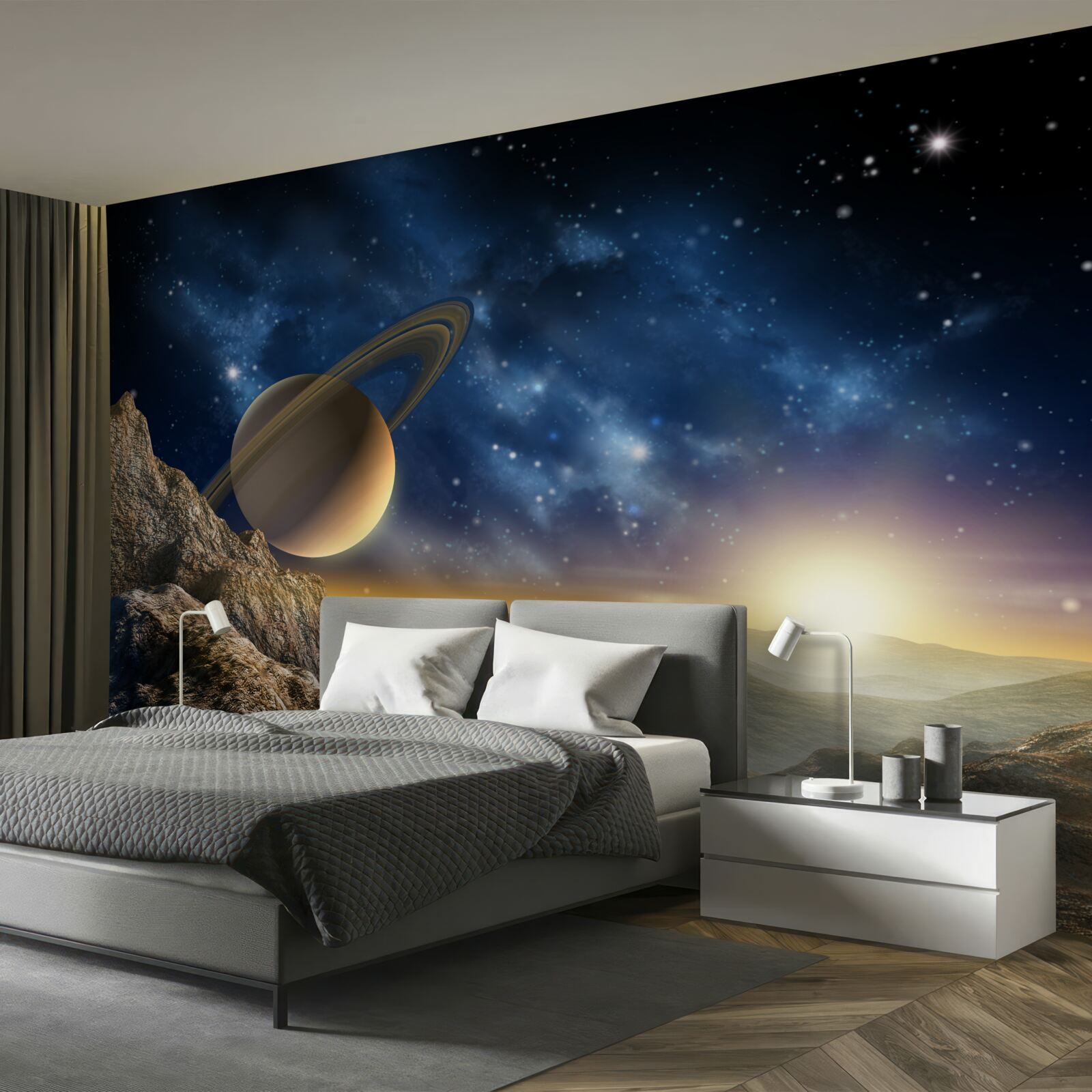 Fototapeten Erde, Universum und Atmosphäre