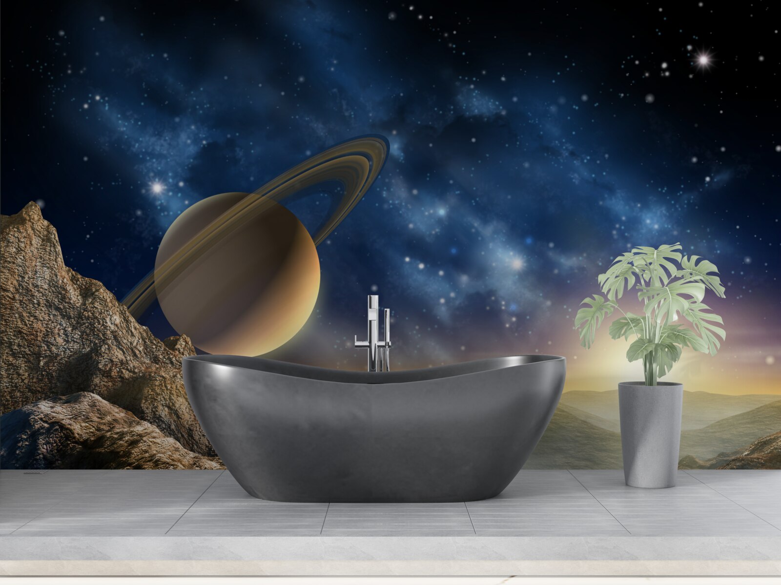 Fototapeten Erde, Universum und Atmosphäre