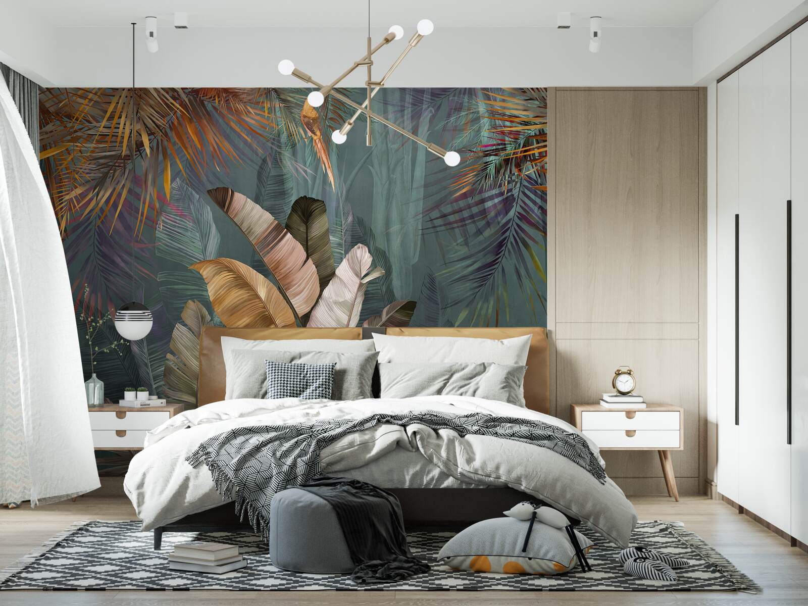 Fototapeten Sofa, Möbel und persönliche Gegenstände