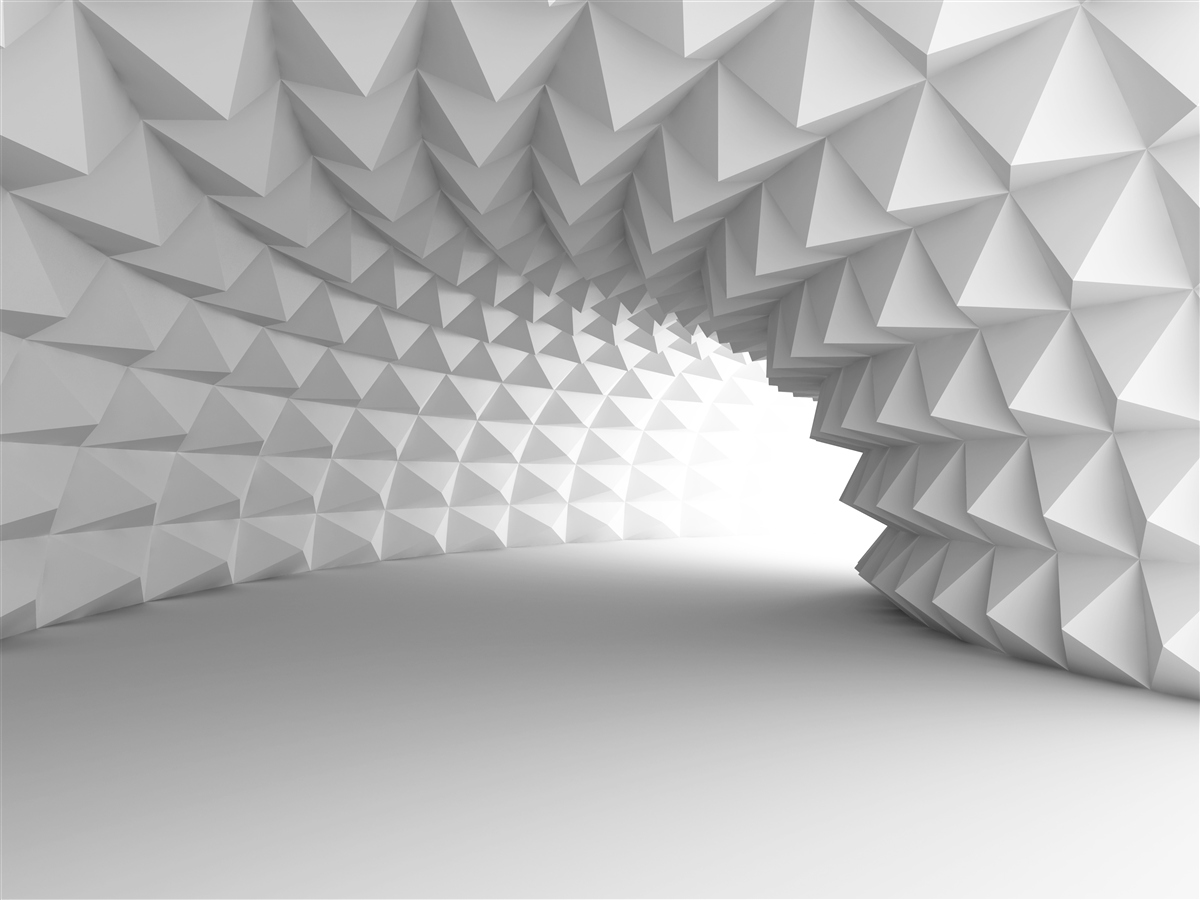 Fototapeten 3D -Tunnel