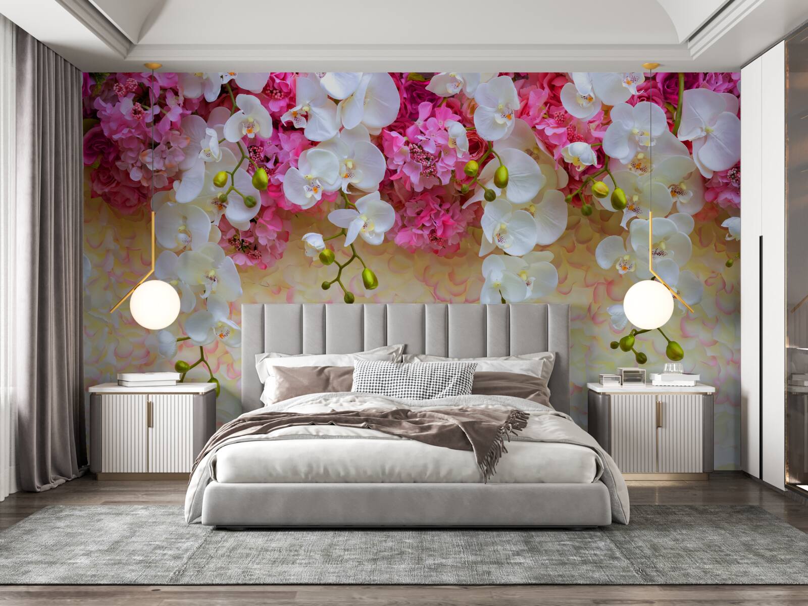 Fototapeten süße Orchideen