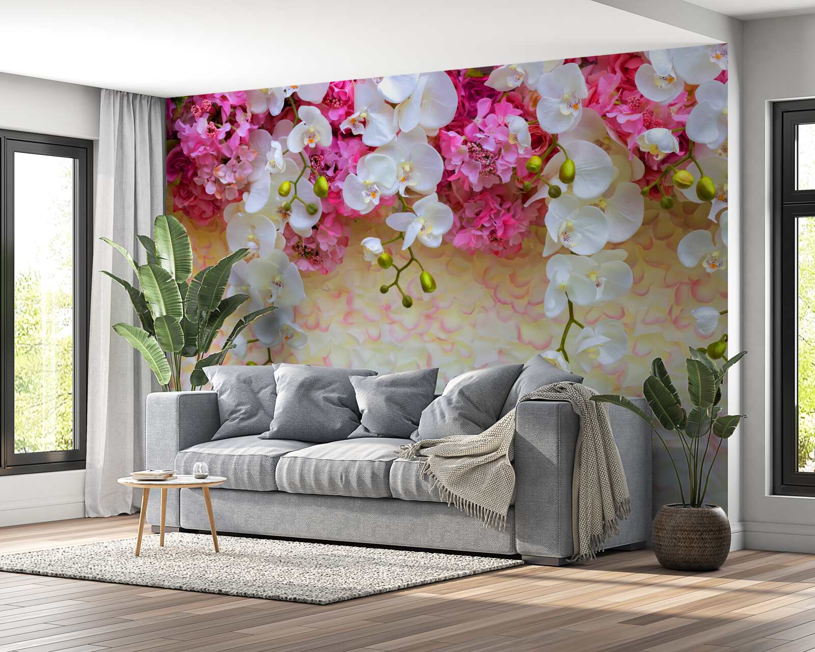 Fototapeten süße Orchideen