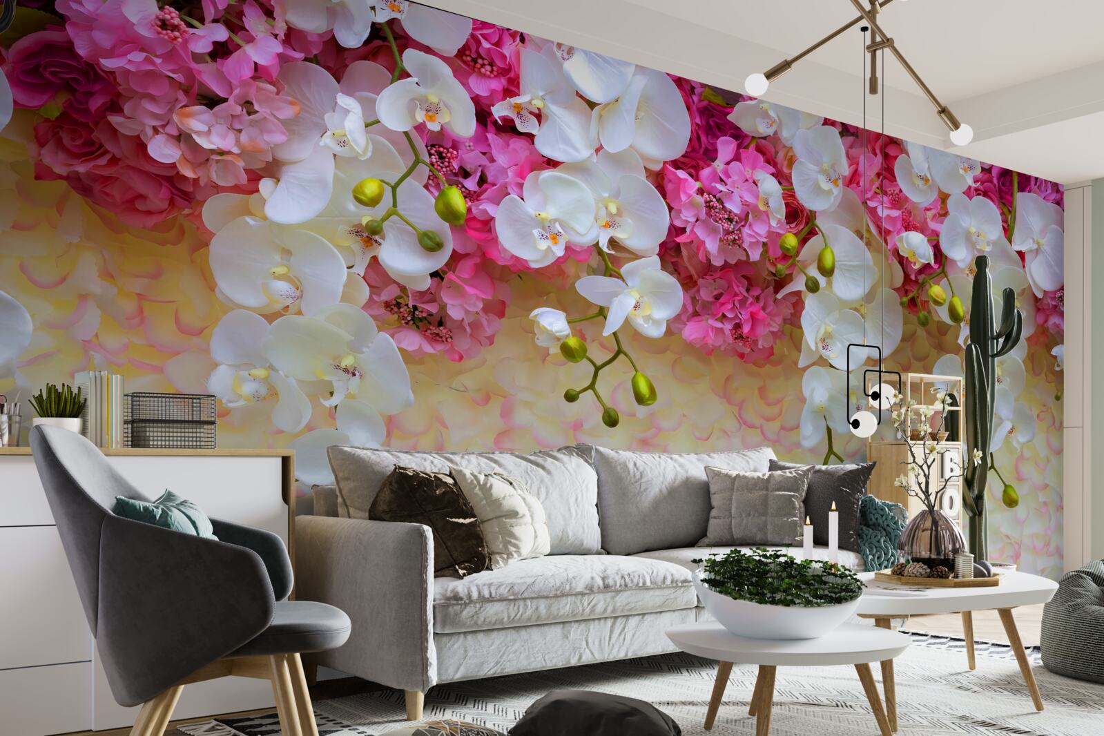 Fototapeten süße Orchideen