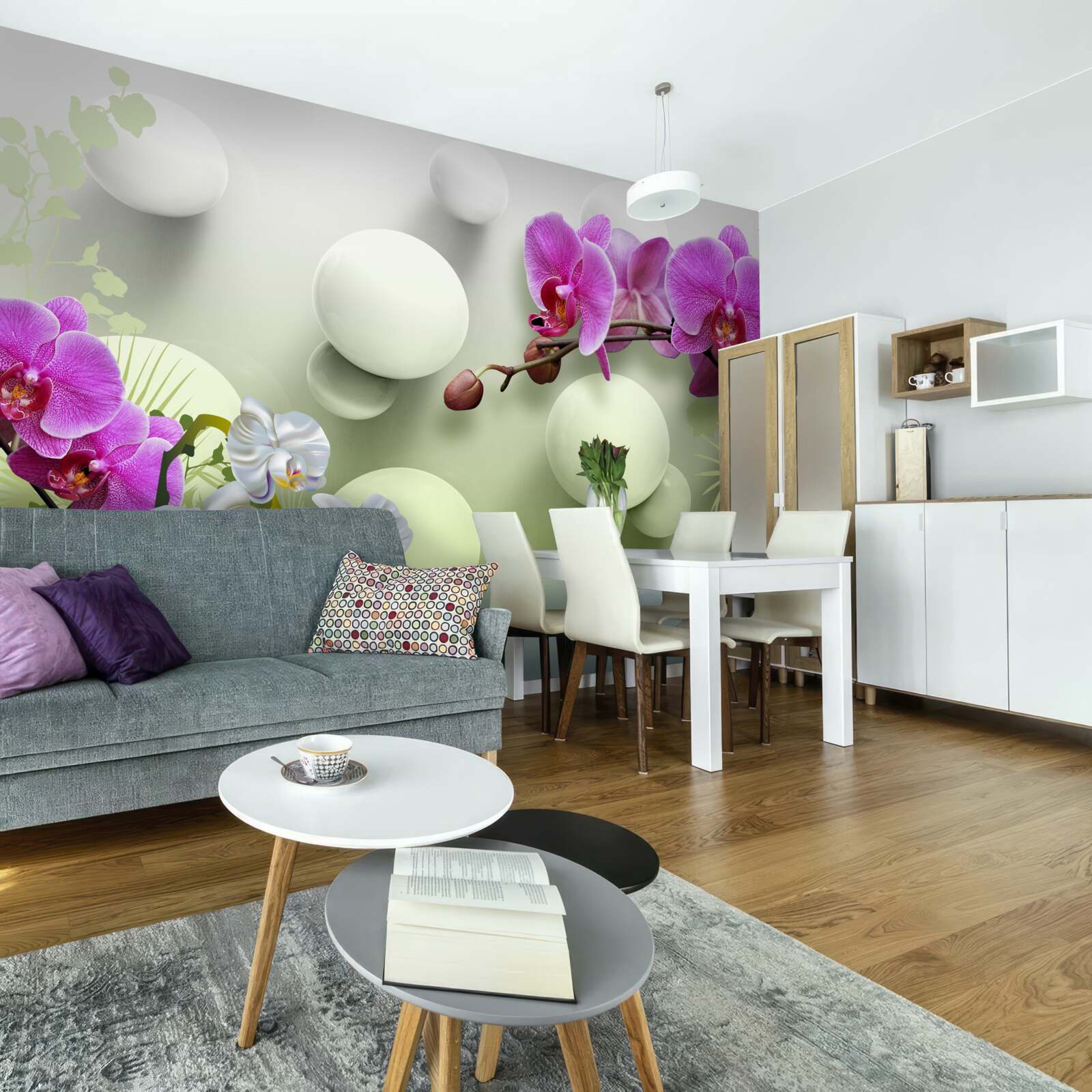 Fototapeten Lila Orchidee