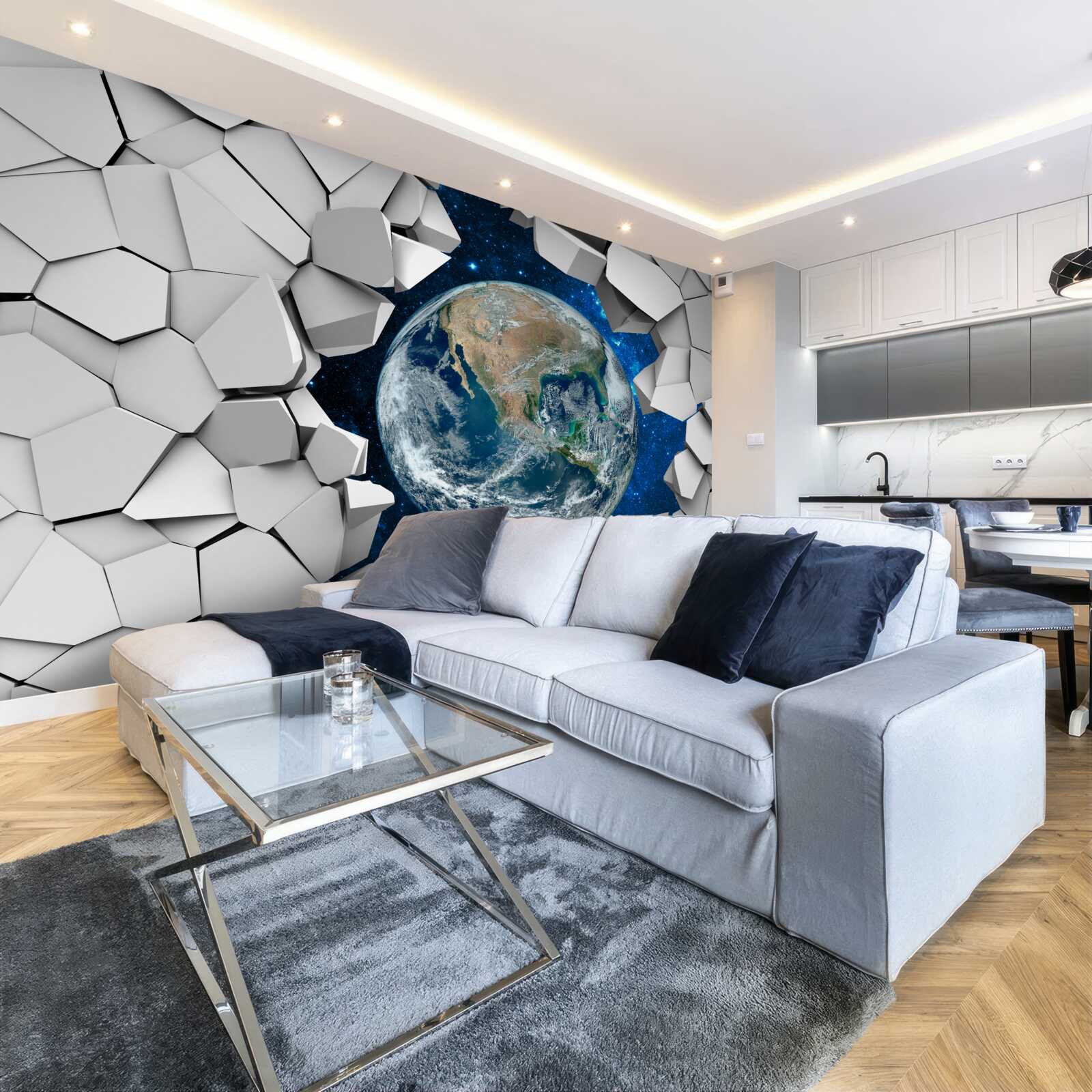Fototapeten Die Erde ist der dritte Planet