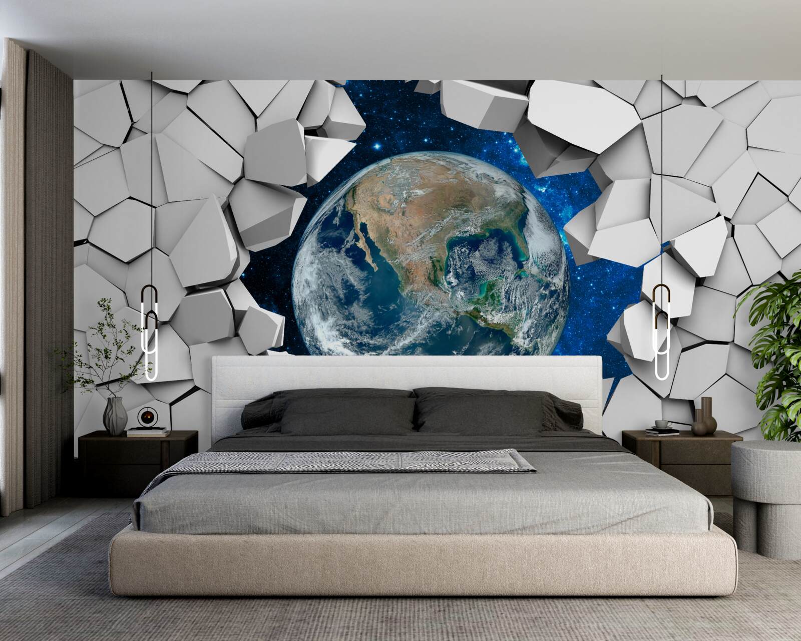 Fototapeten Die Erde ist der dritte Planet