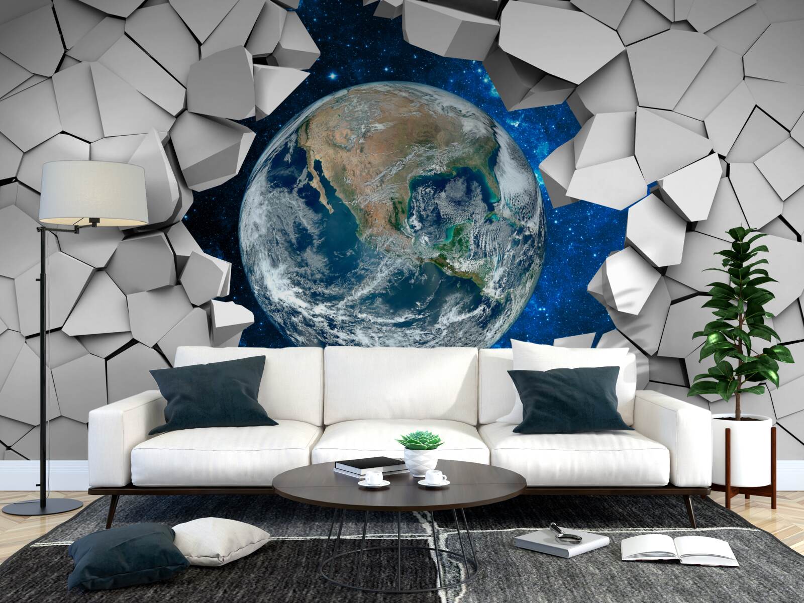 Fototapeten Die Erde ist der dritte Planet