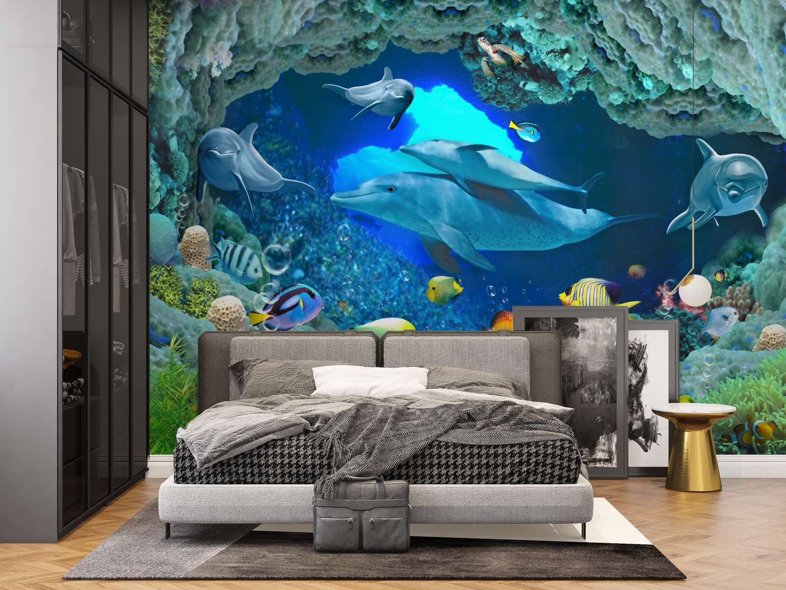 Fototapeten Wand- und Süßwasseraquarium