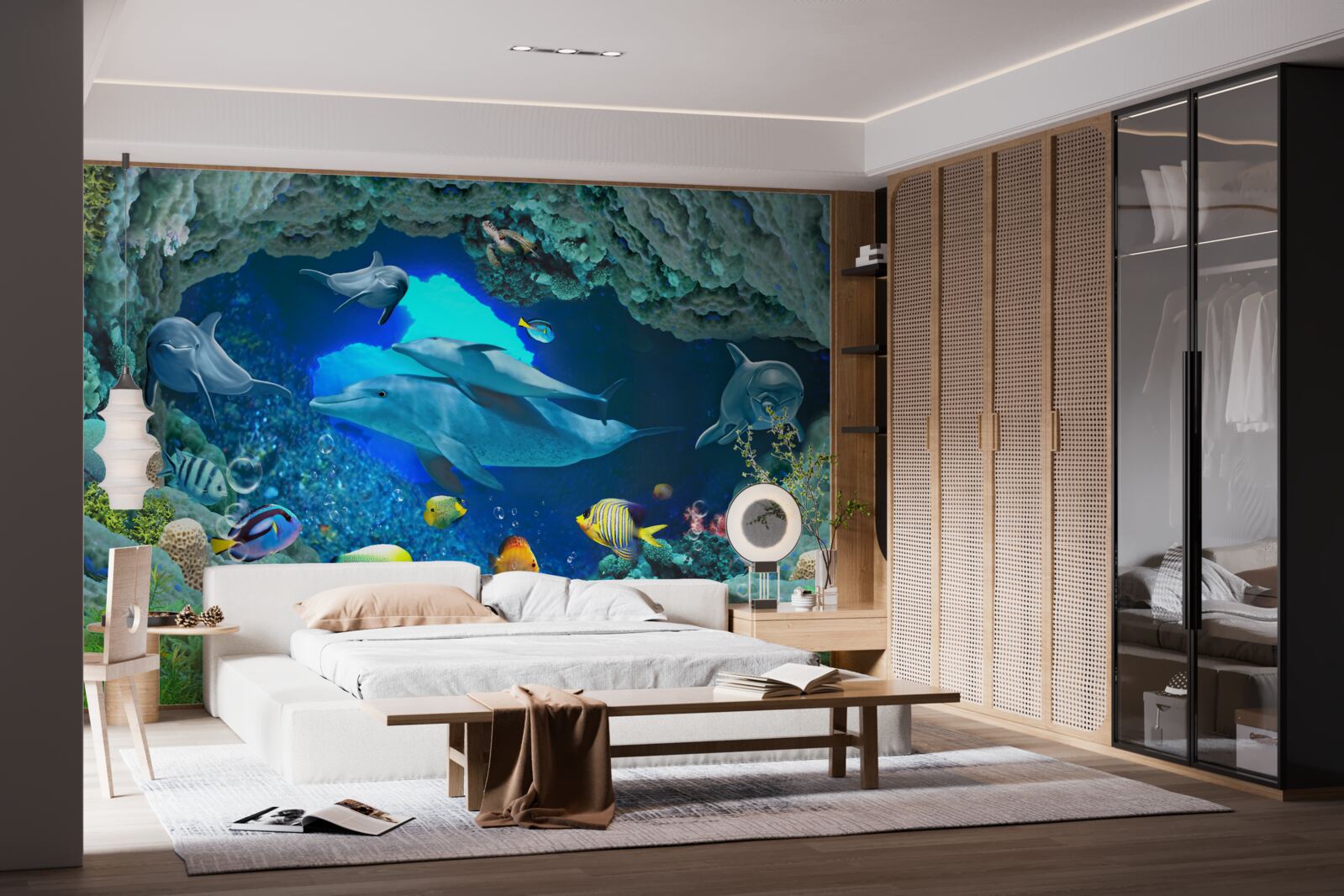 Fototapeten Wand- und Süßwasseraquarium