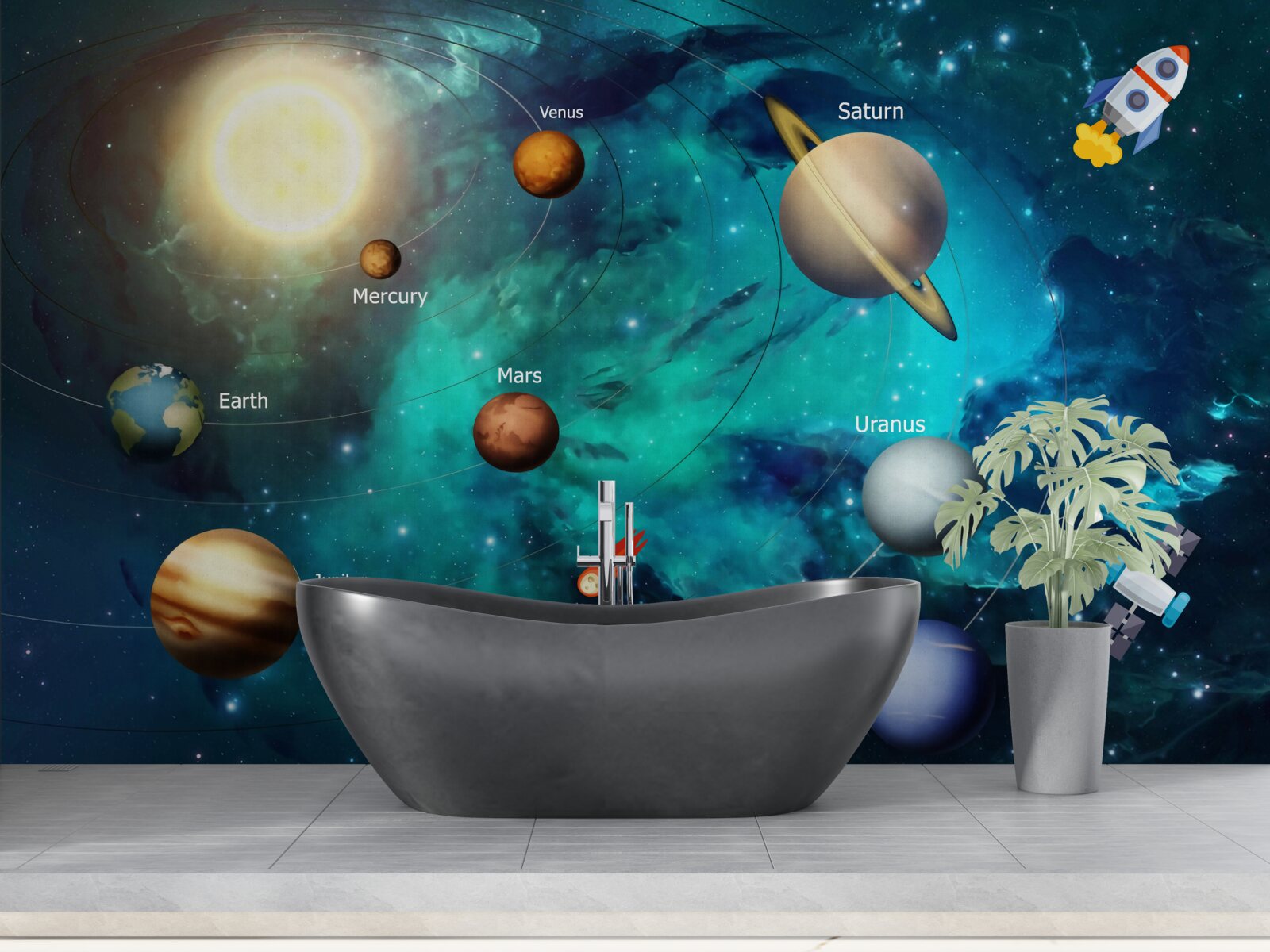 Fototapeten Raum und Wand
