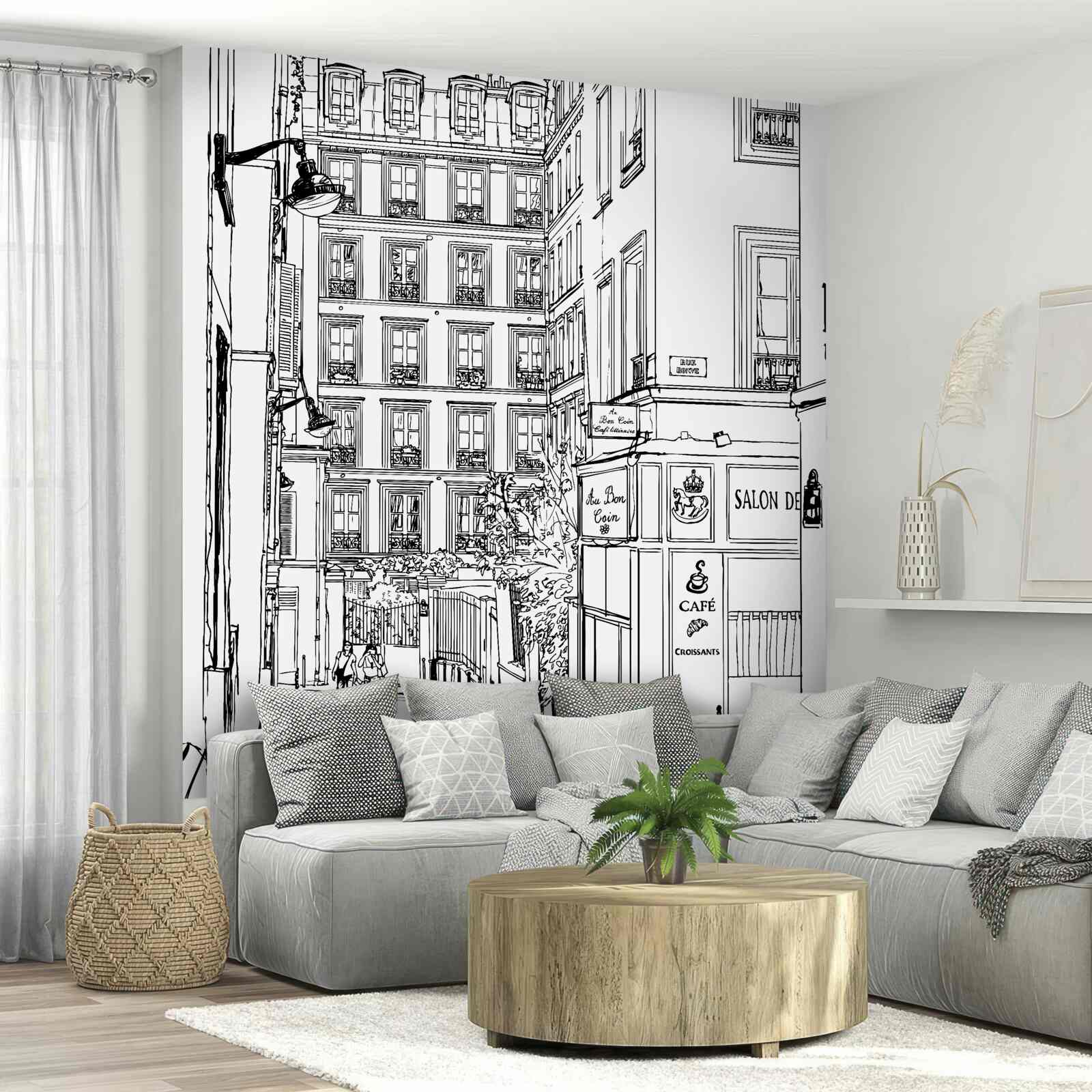 Fototapeten Ruhige Straße in New York