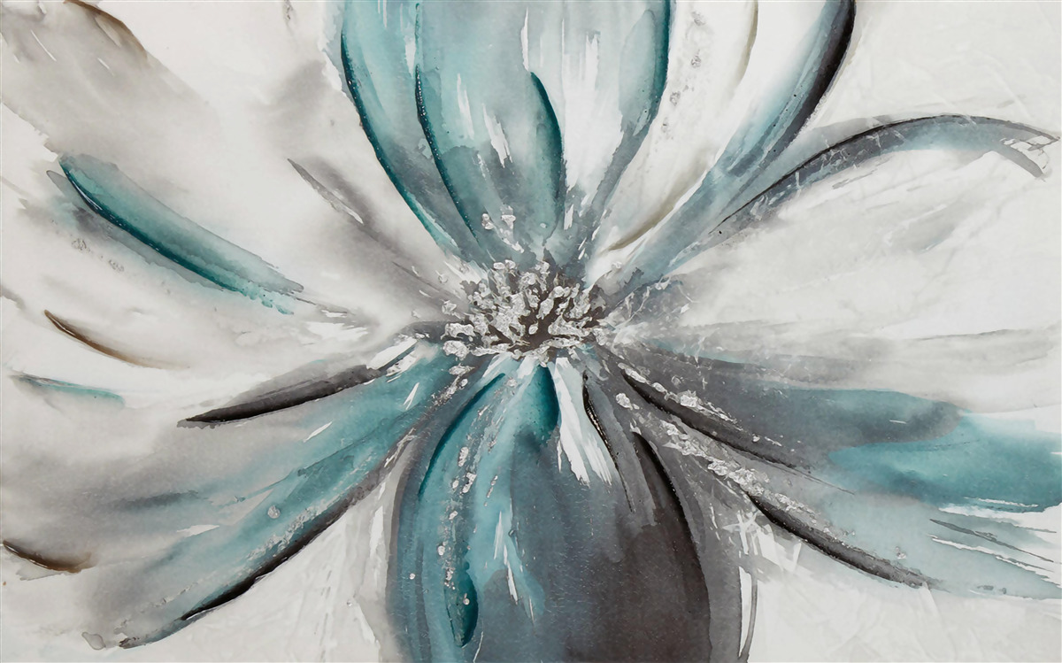 Fototapeten Schließen Sie eine blühende Blume