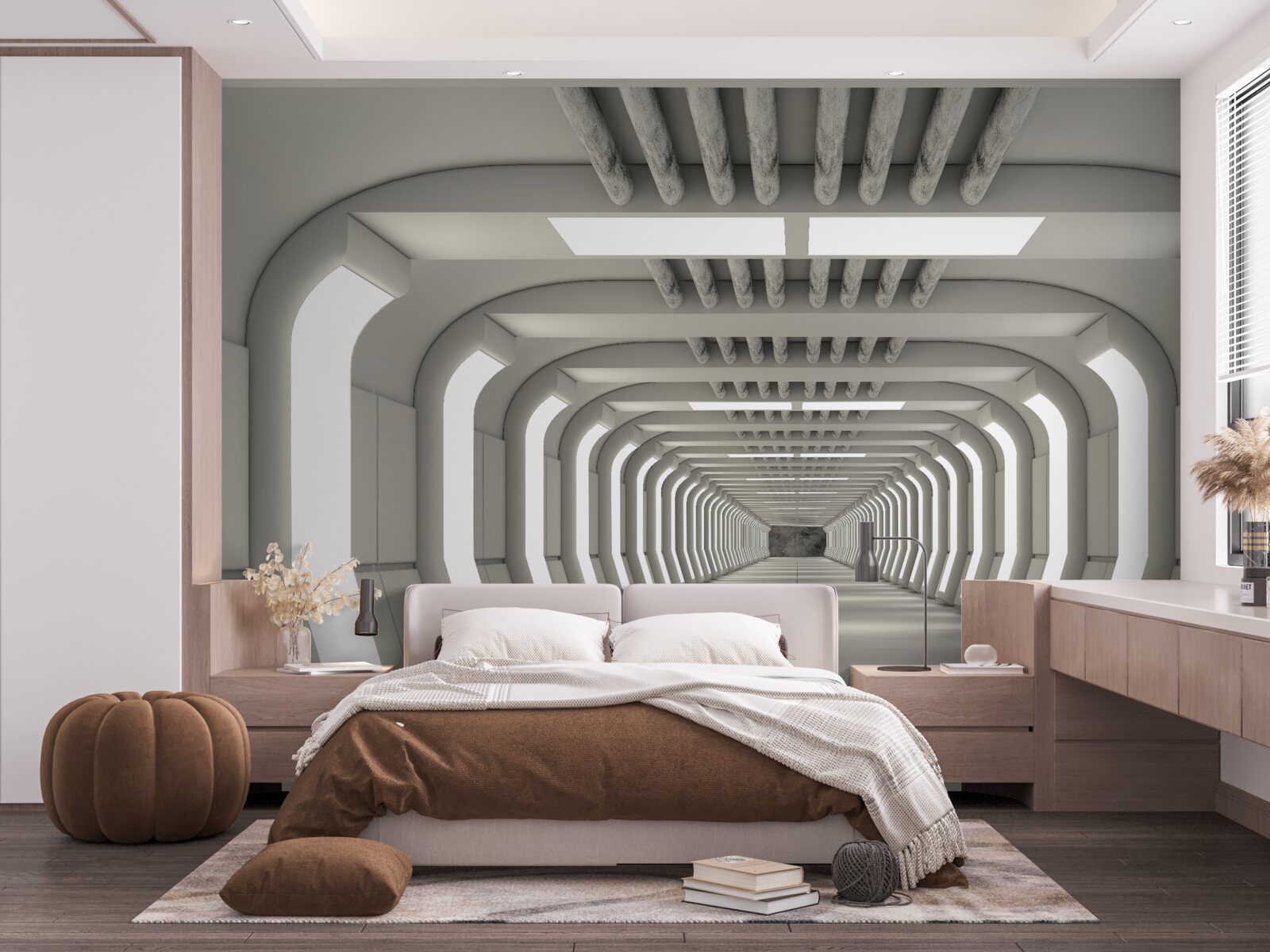 Fototapeten Moderner Tunnelstil