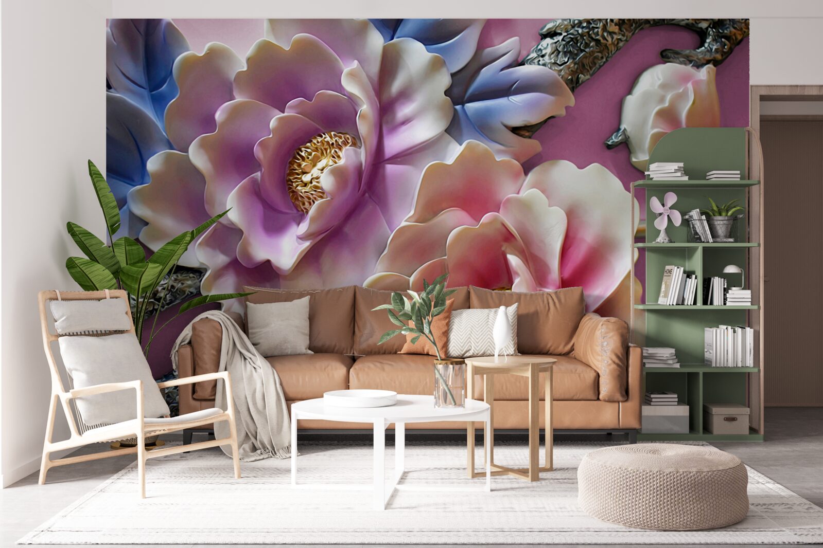 Fototapeten Tote, anmutige Blumen