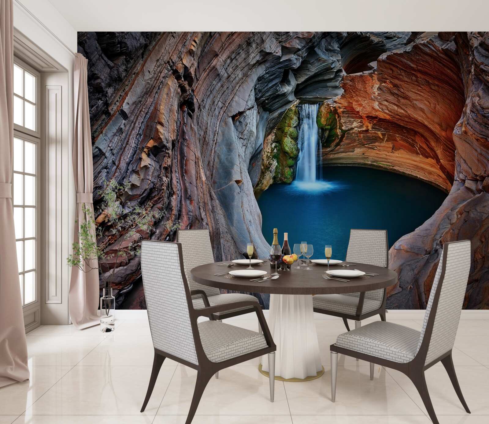 Fototapeten Ecke in der Höhle