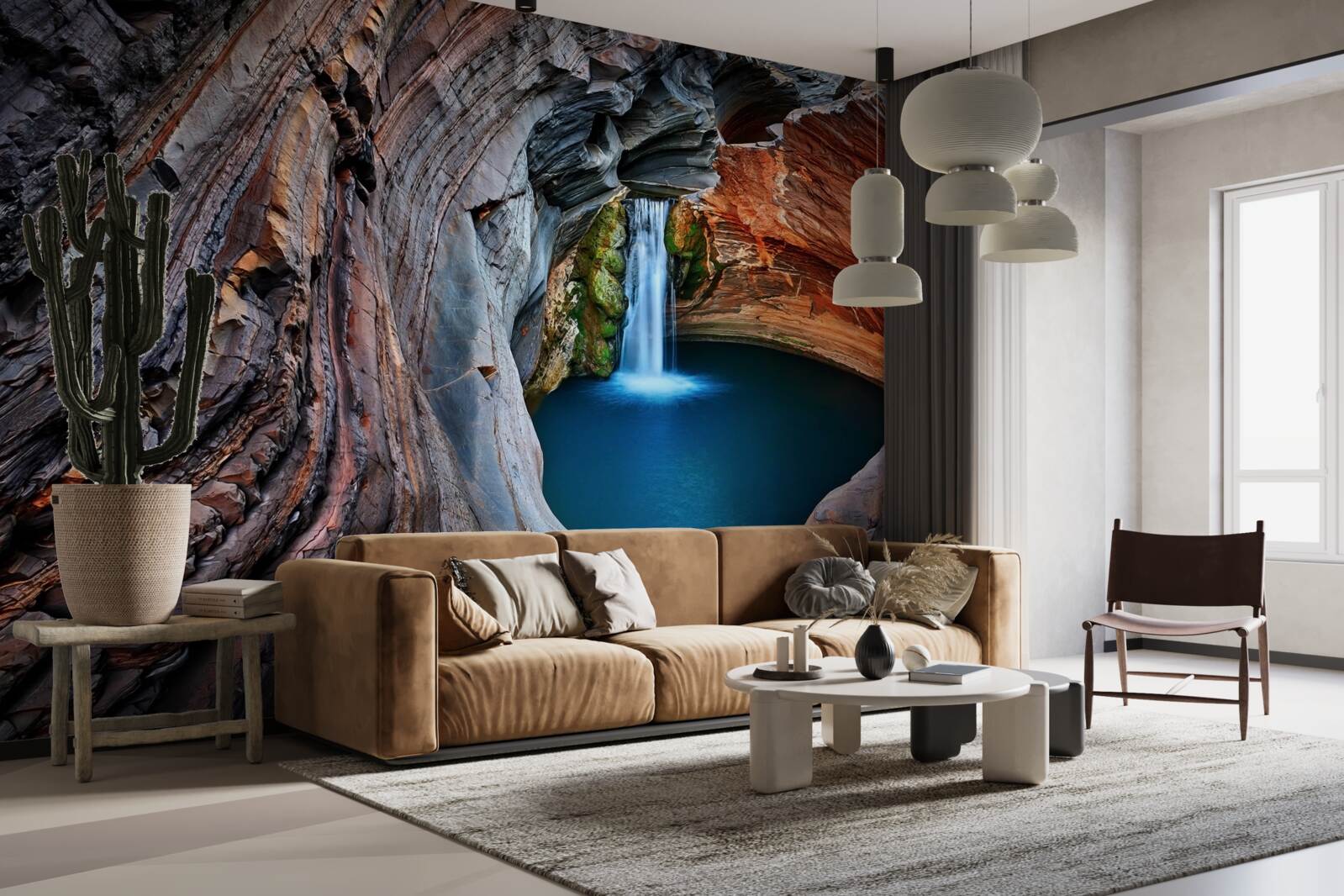 Fototapeten Ecke in der Höhle