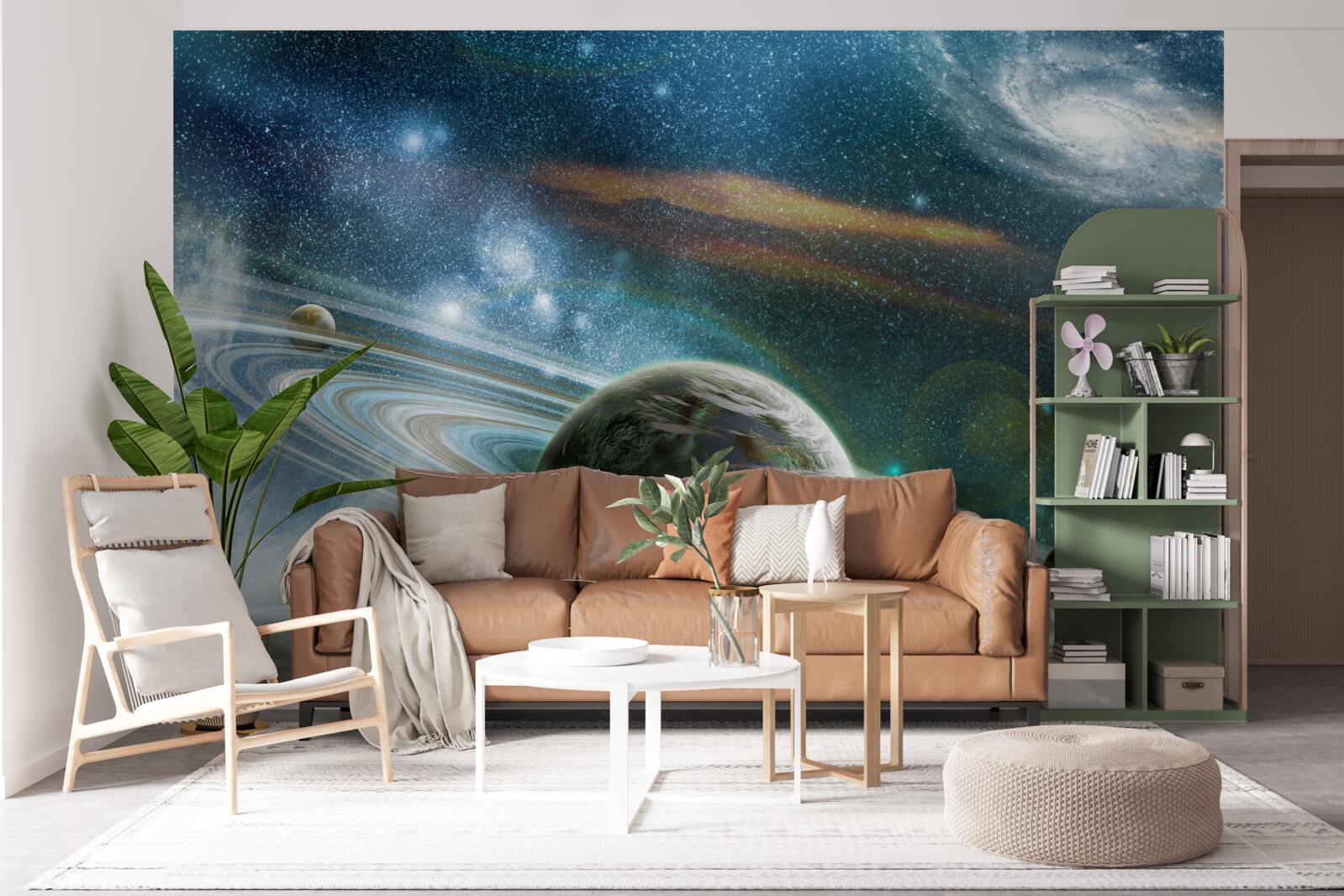 Fototapeten Planeten und Galaxien im Universum