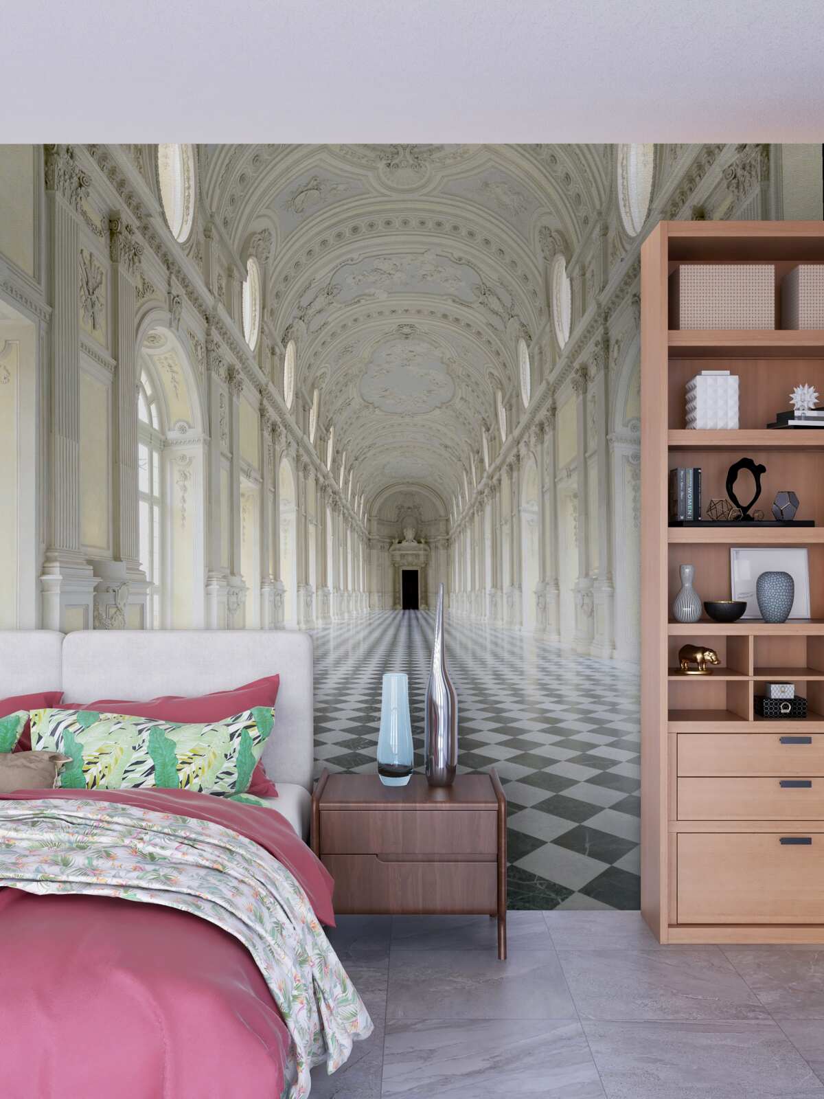 Fototapeten Mosaiken in einem luxuriösen Schloss