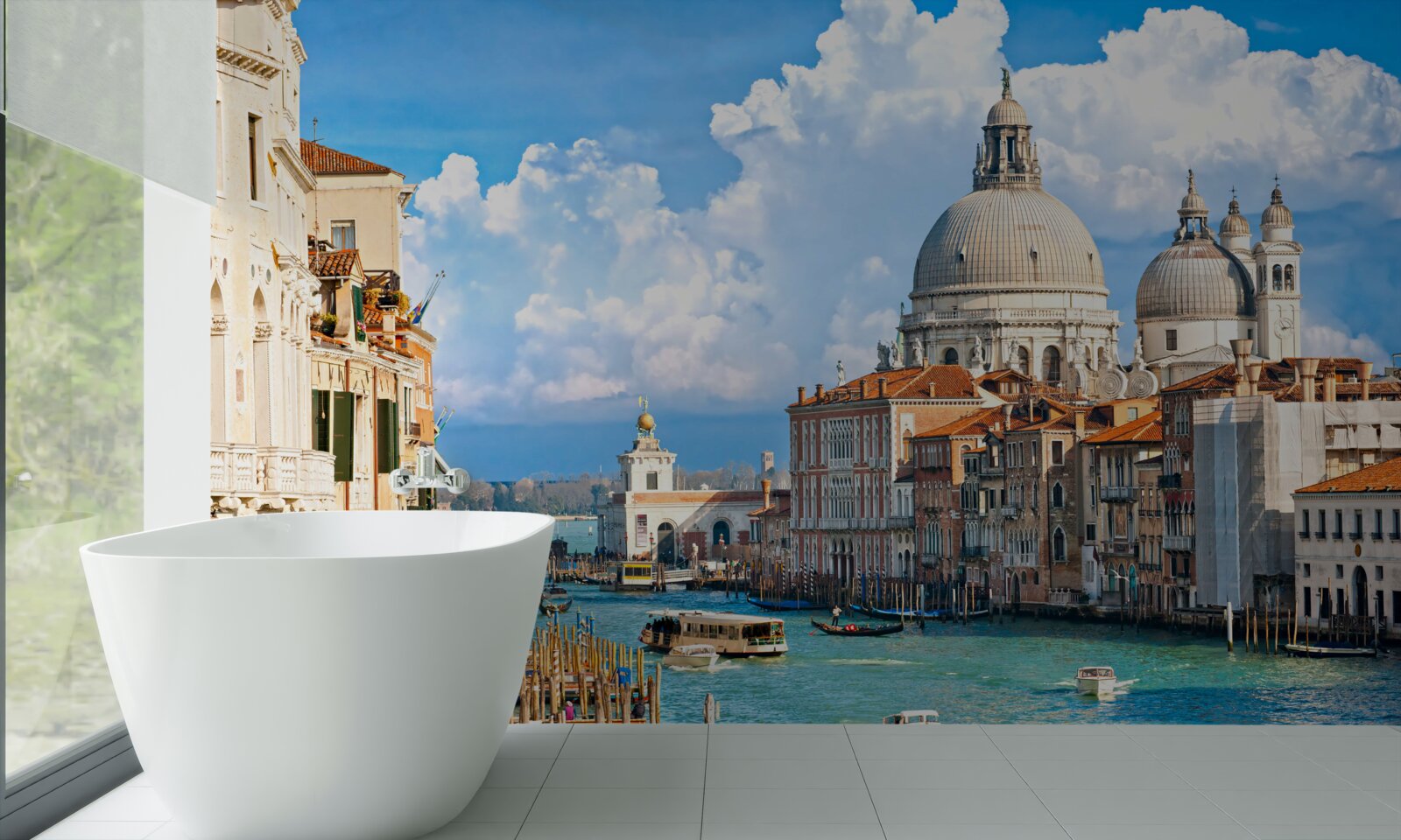 Fototapeten Ein Panoramablick auf Venedig